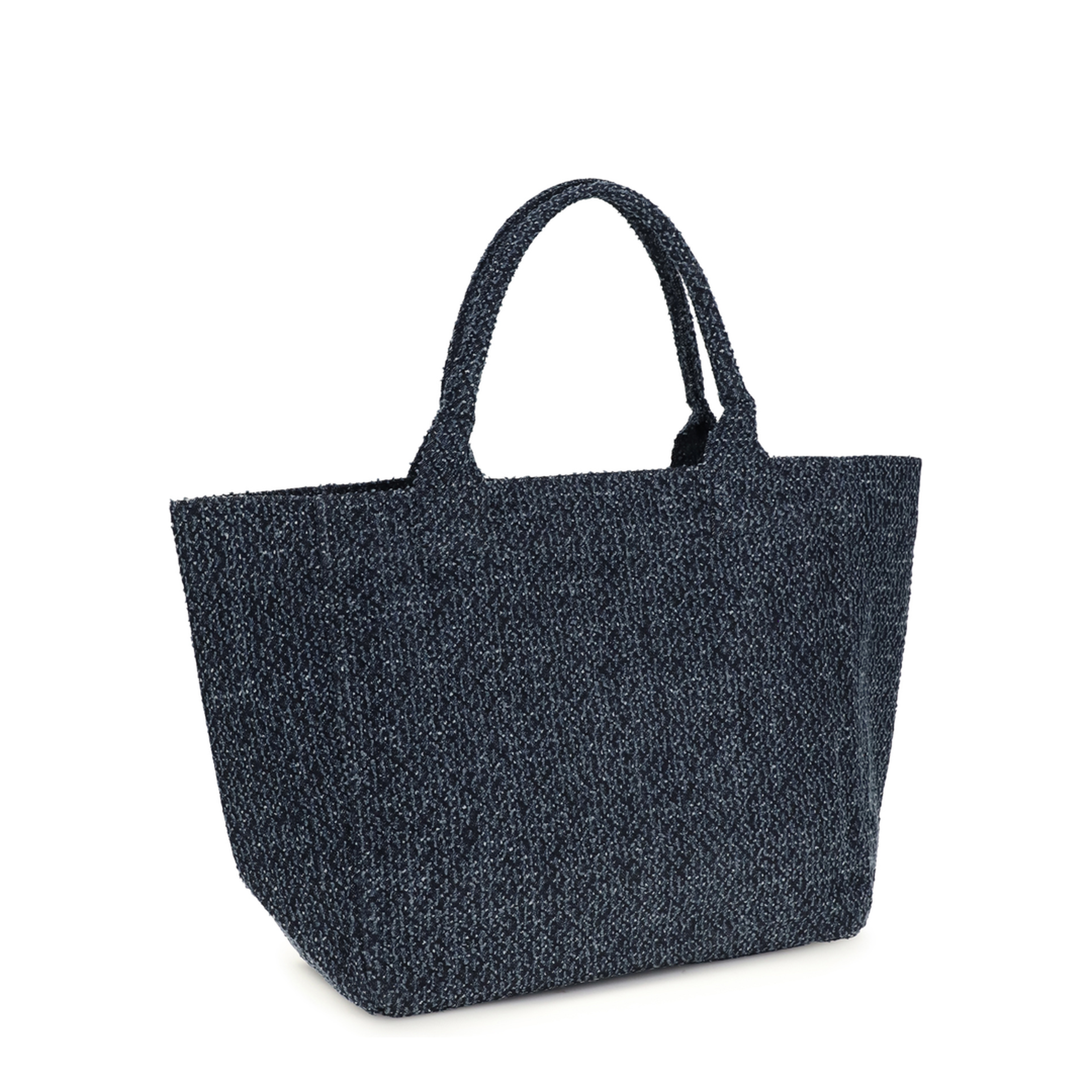 MAYFEYR - Ganni - Medium Denim Tote Bag With Bear - B2110028