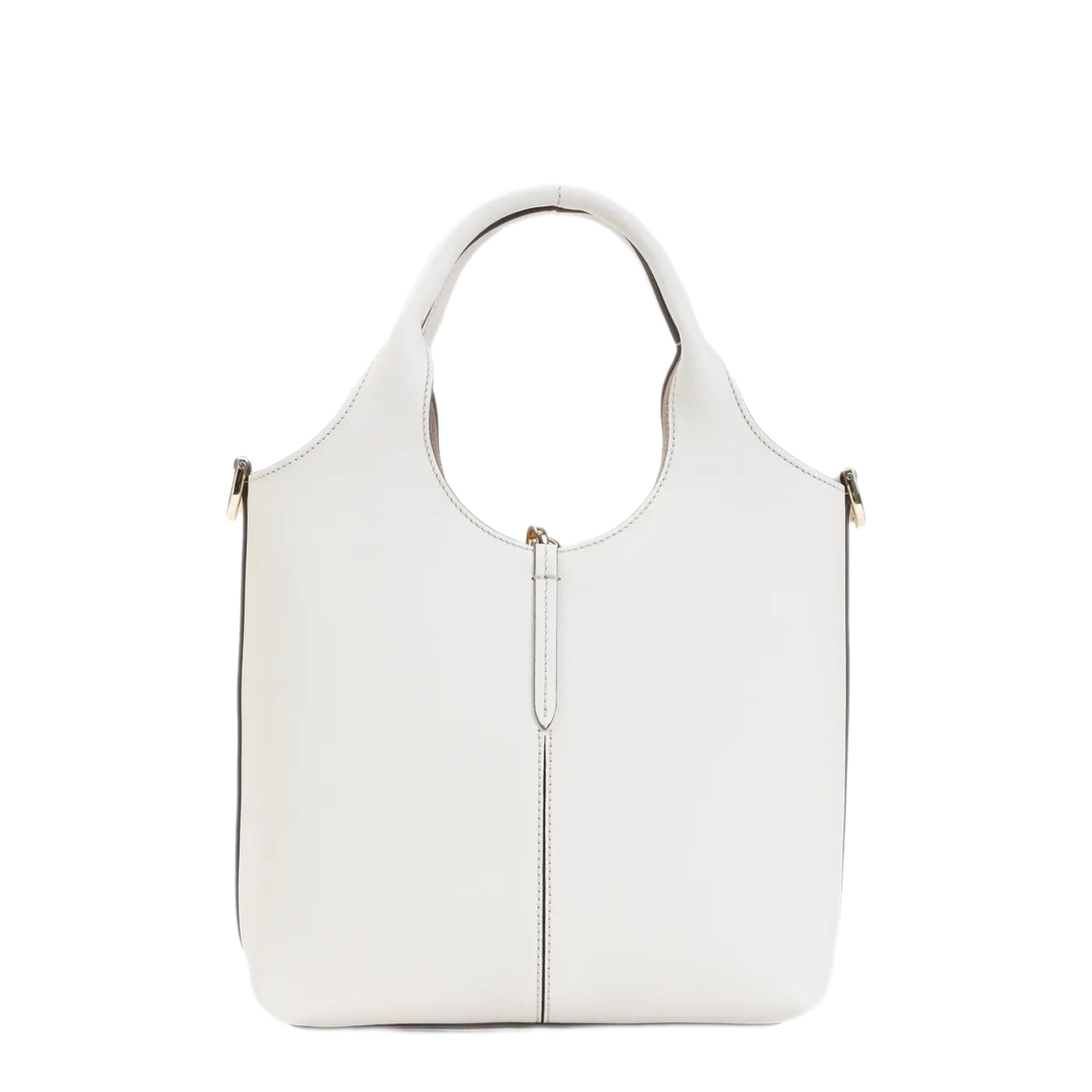 MAYFEYR - Tod's - Leather Mini Tote Bag With Branded Metal Bar - XBWEBRF0100UBL1O92