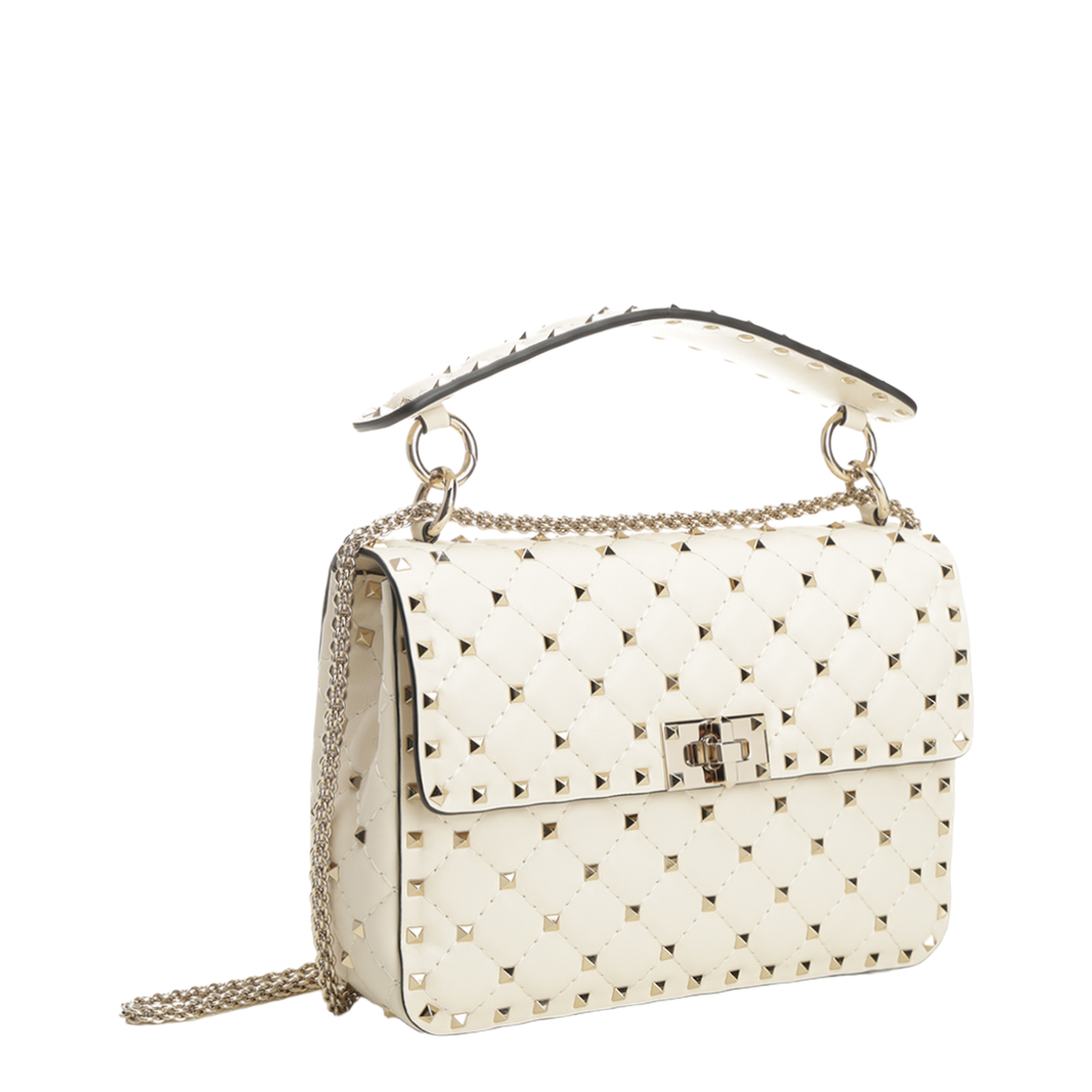 Medium Rockstud Spike Shoulder Bag