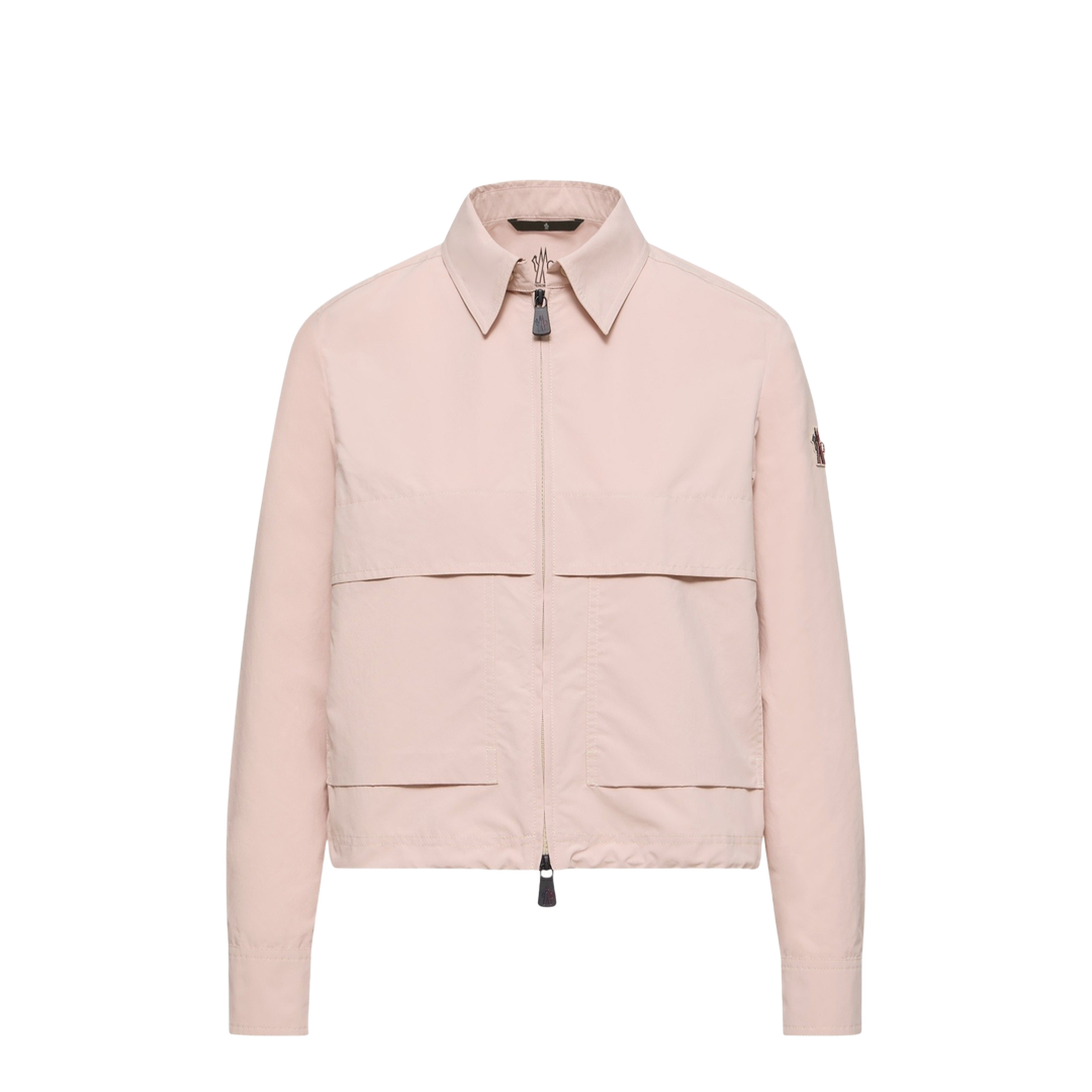 Pink Technical Froissé Long Sleeve Shirt