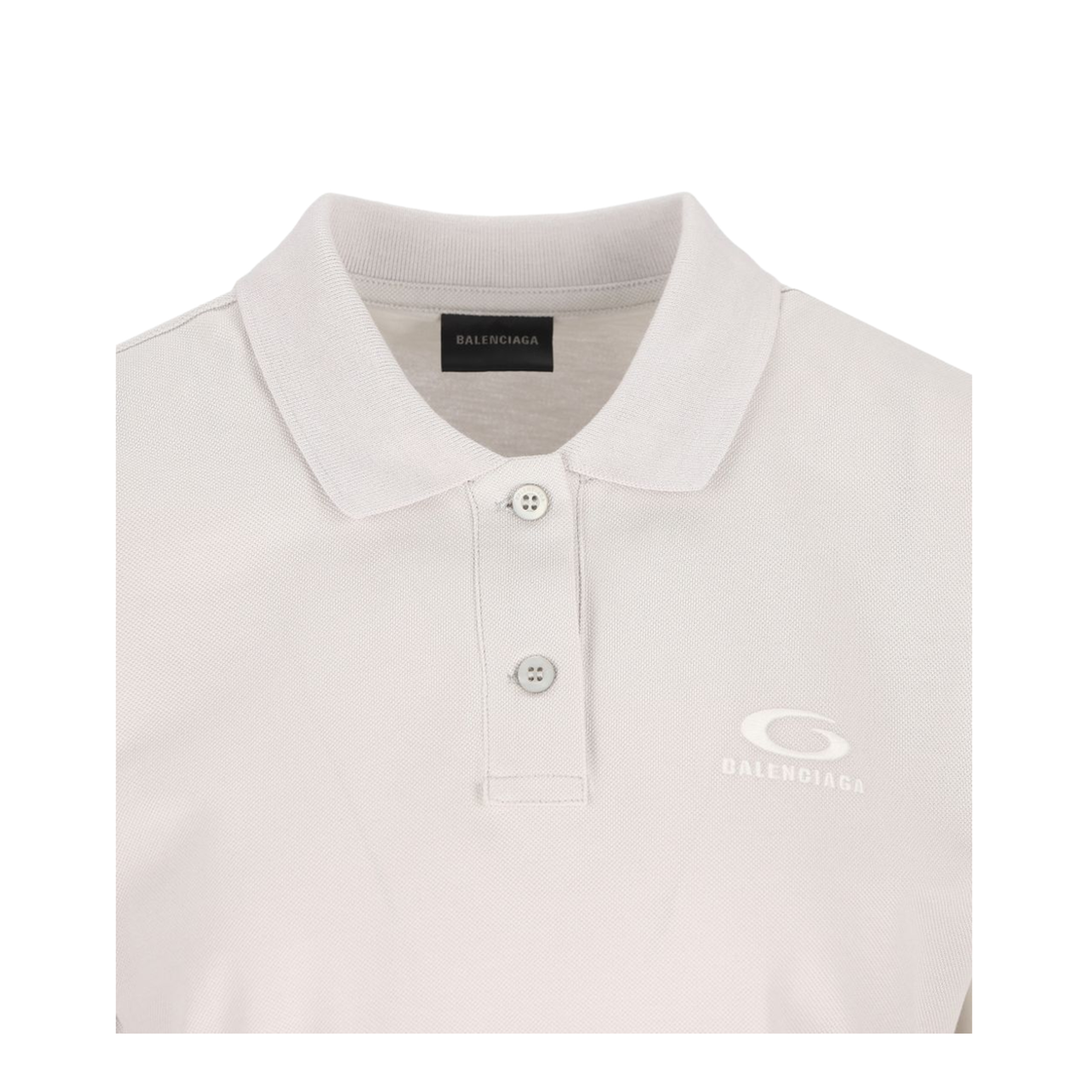 Cotton Pique Polo Shirt With Sport Icon Logo