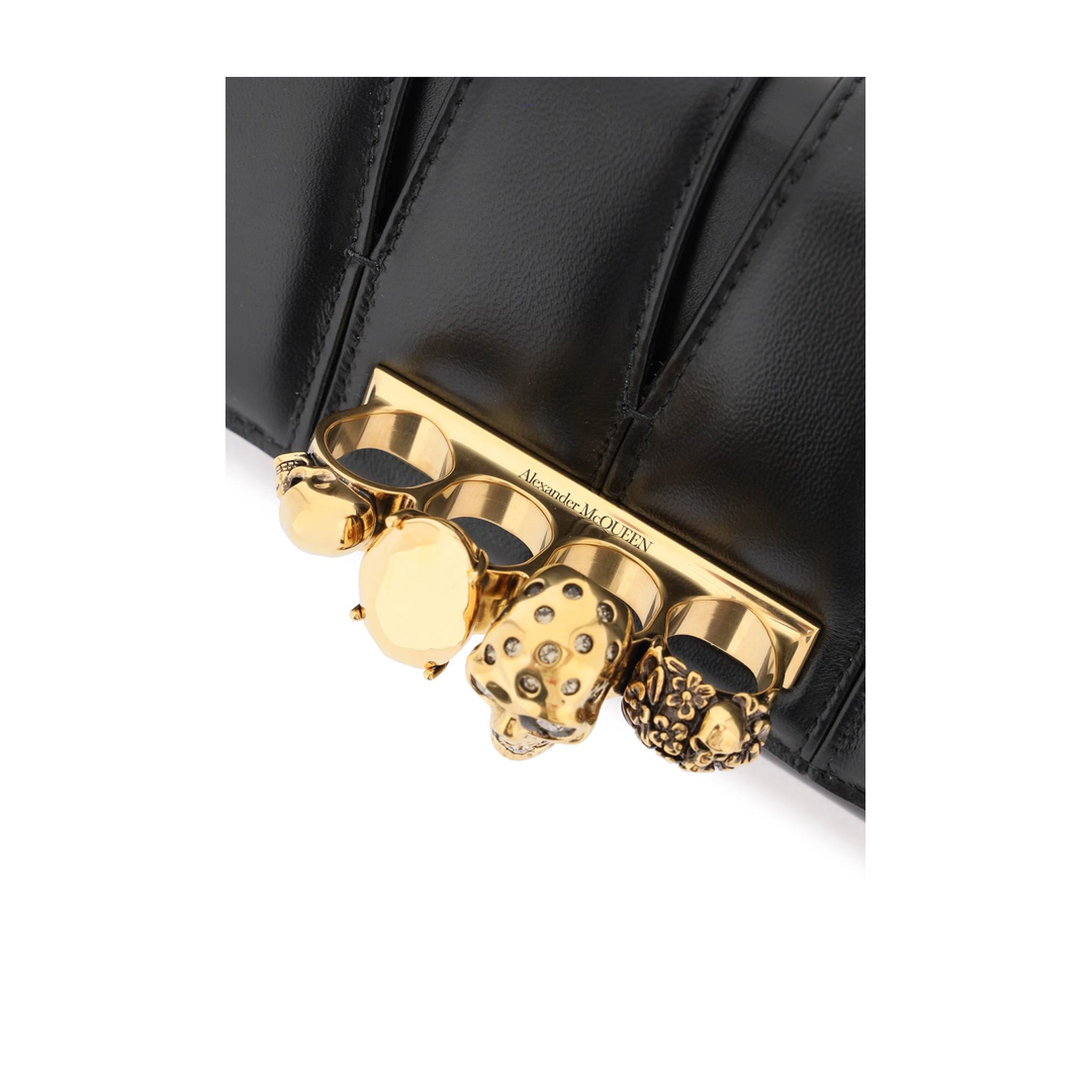 Slash Leather Clutch Bag