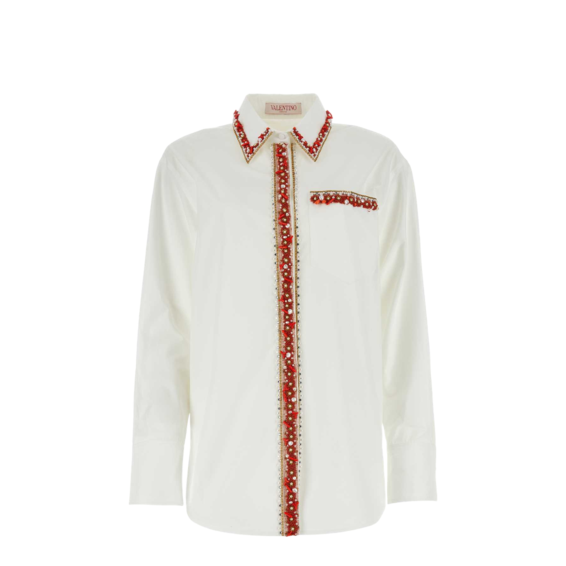 White Poplin Shirt