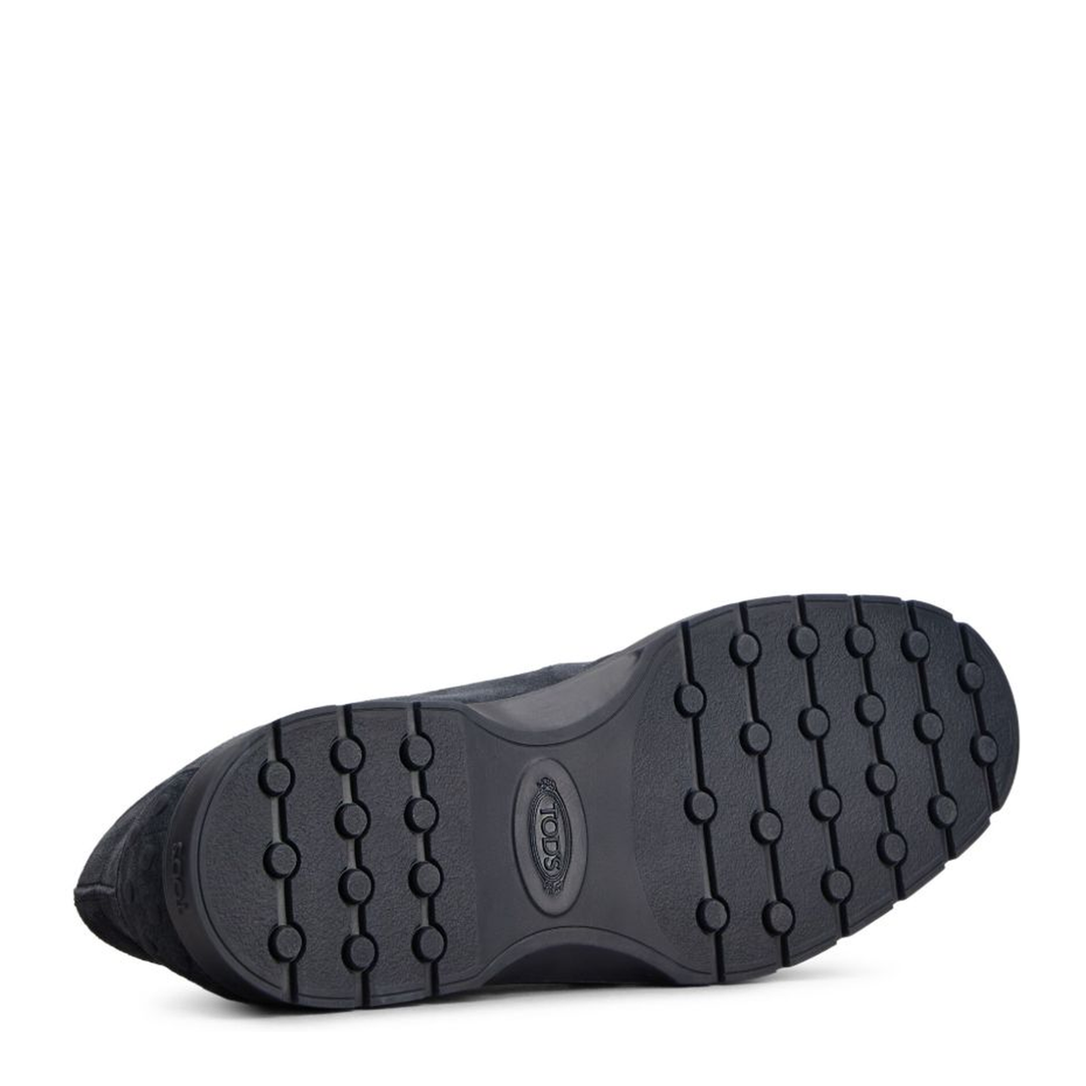 Blue Front Lace-Up Fastening Round Toe Branded Insole