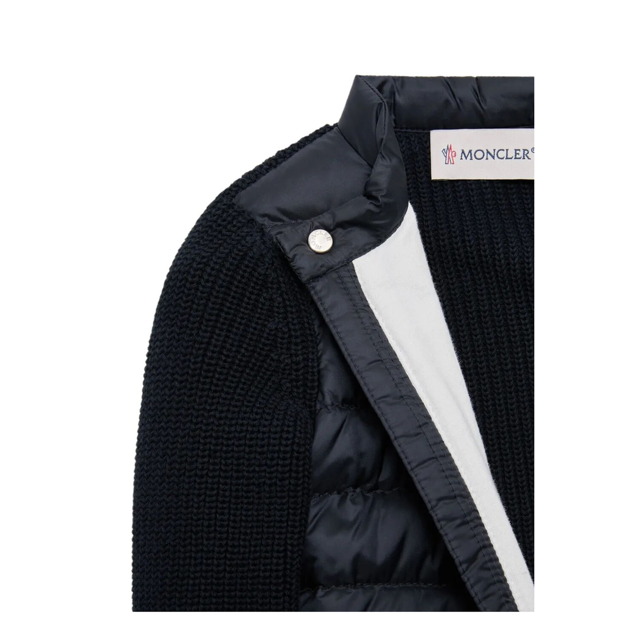 MAYFEYR - Moncler - Padded Cotton Zip-Up Cardigan - L19519B00001M1367742