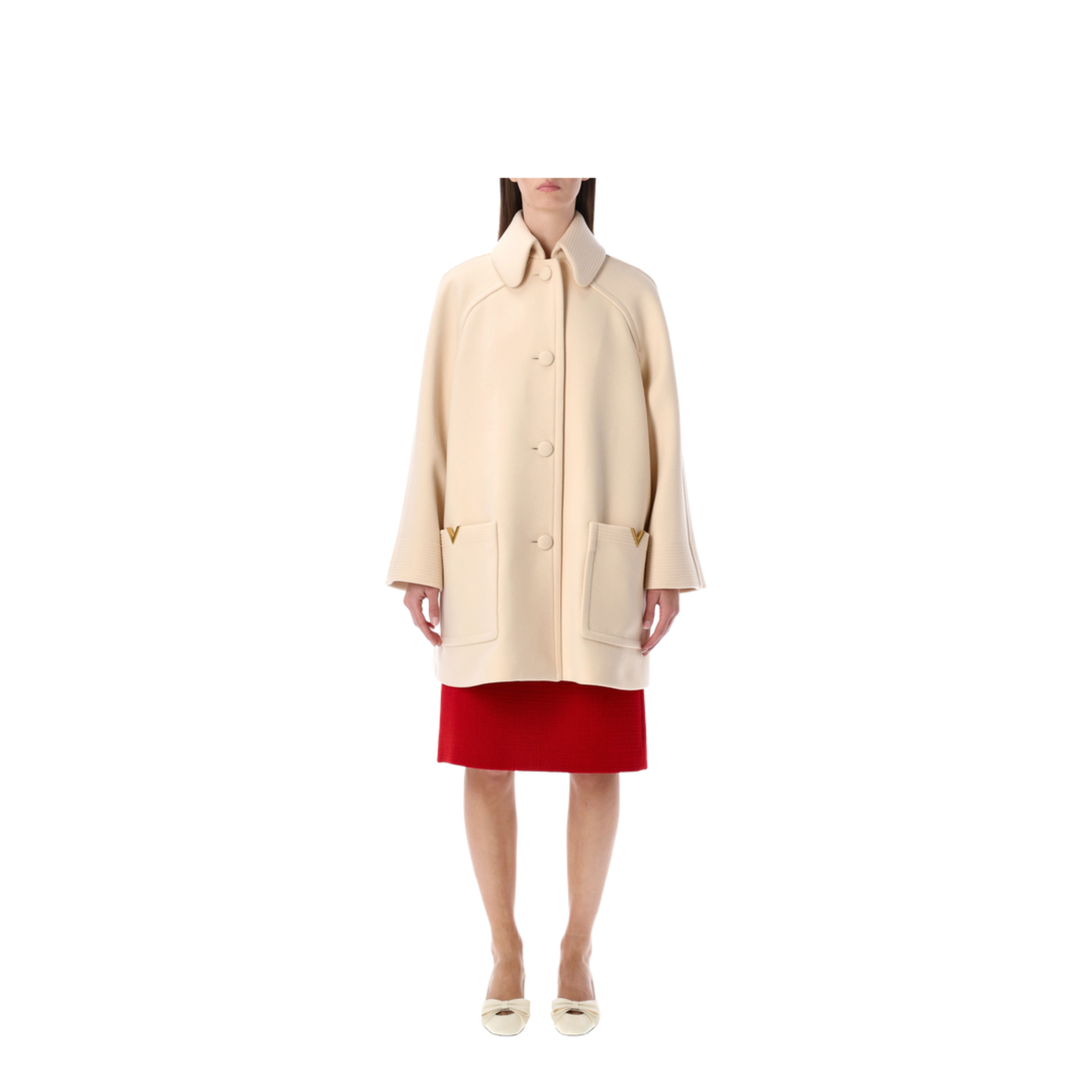 Cream Wool Coat
