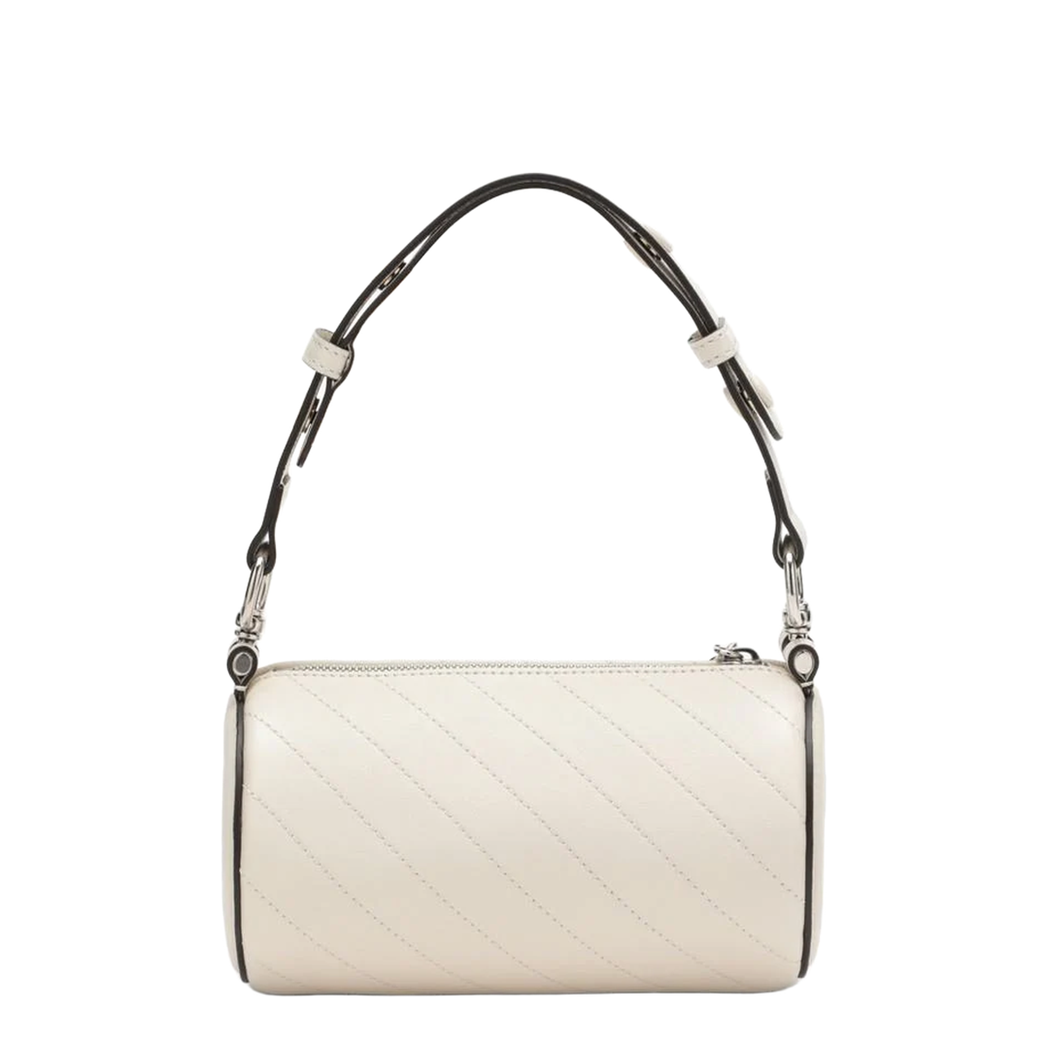 Blondie Mini White Leather Bag