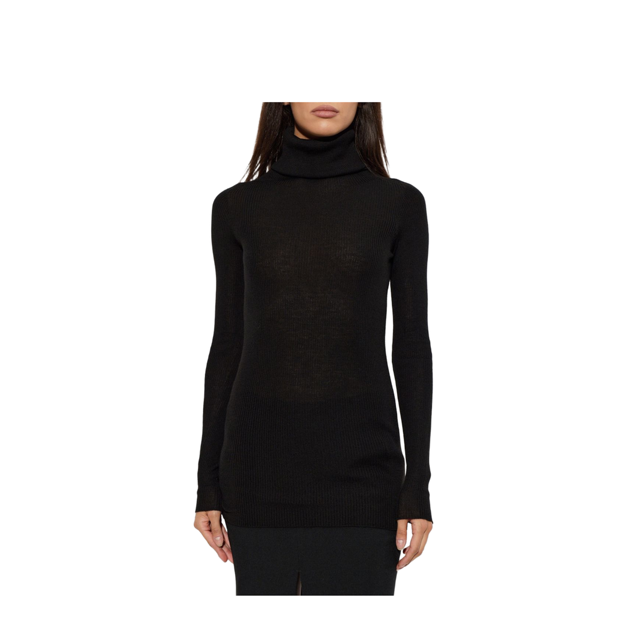 MAYFEYR - Rick Owens - Sweaters Black - RP02F5614RIBM09