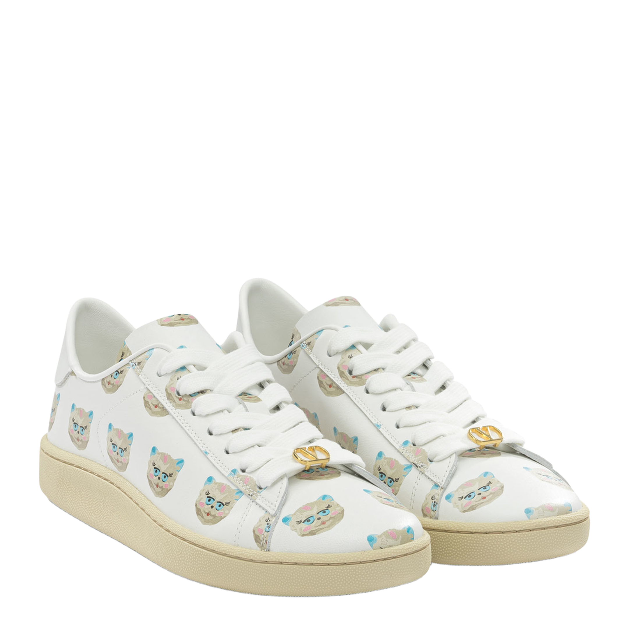 MAYFEYR - Valentino - "Le Chat De La Maison" Sneakers - 8W2S0LX9EAMA7F
