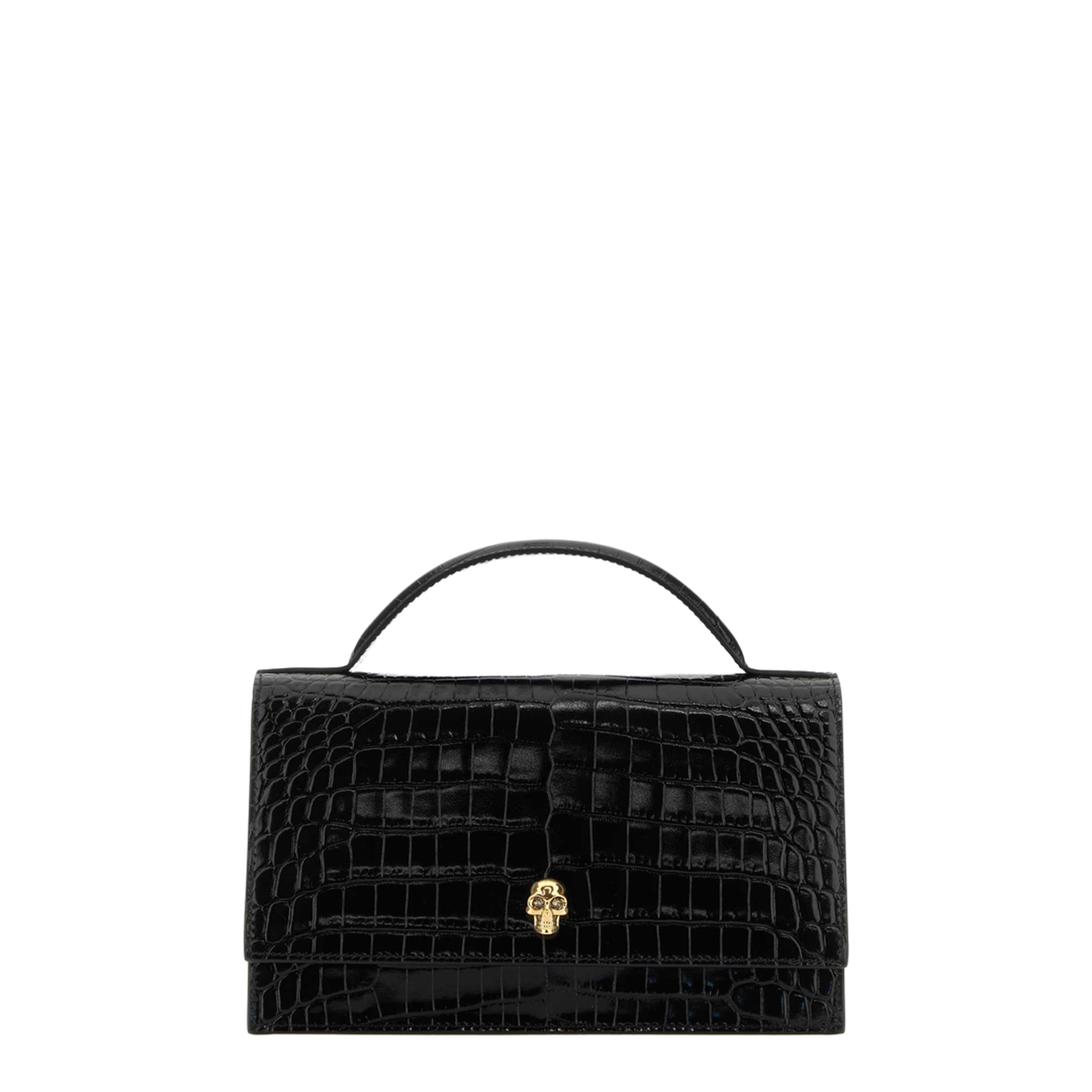 Top Handle Skull Bag