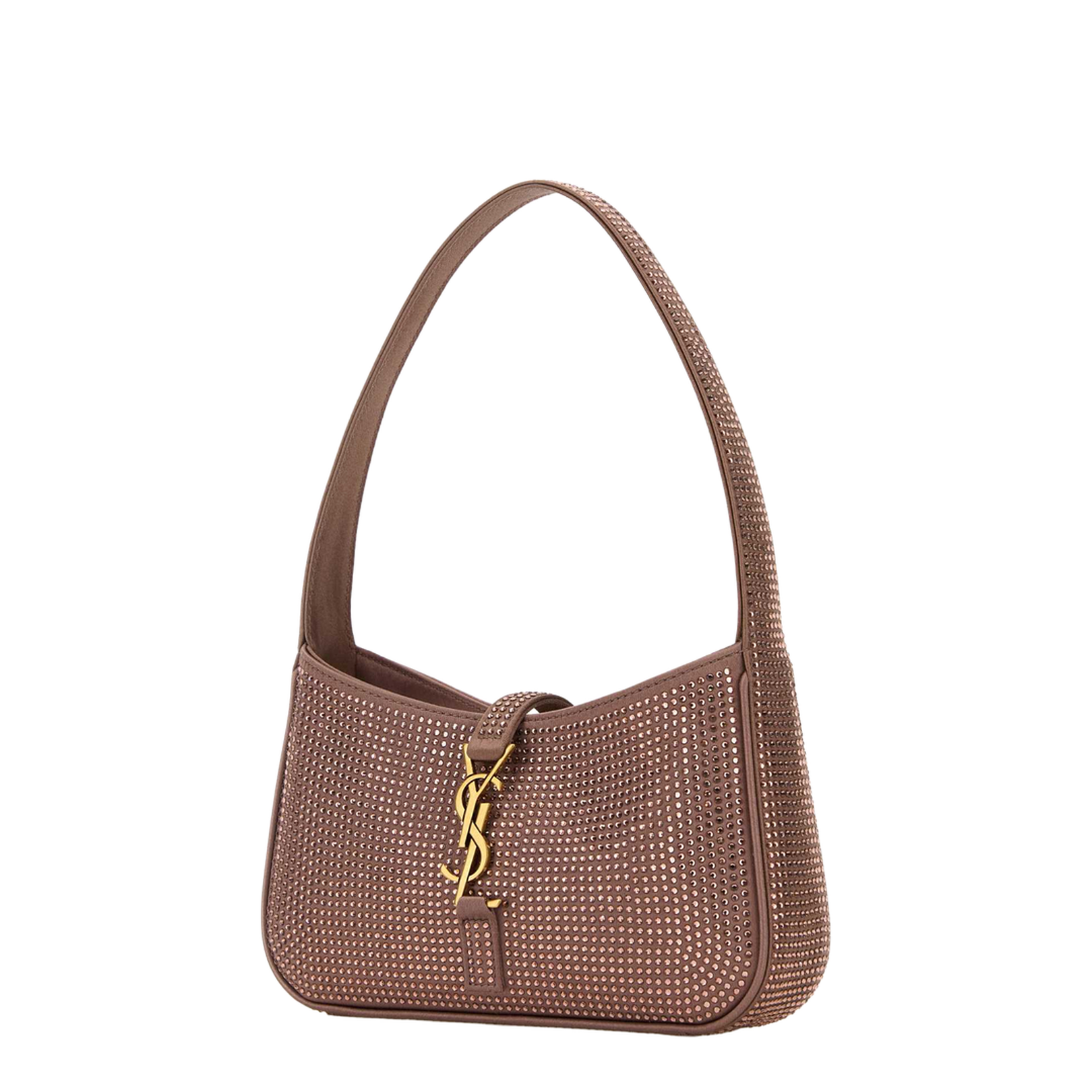 Embellished Satin Mini Handbag