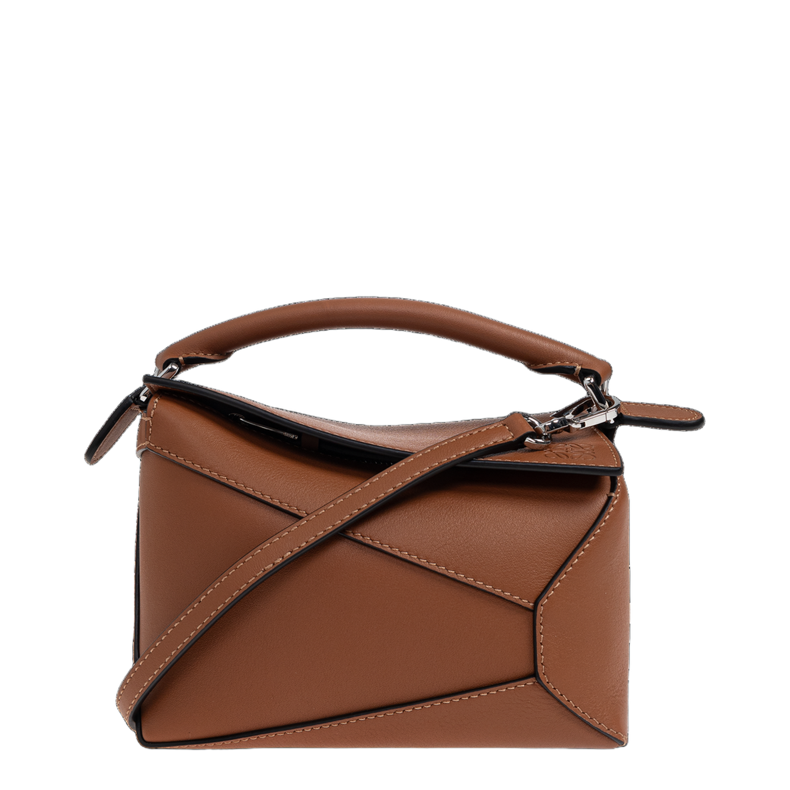 Puzzle Edge Mini Handbag