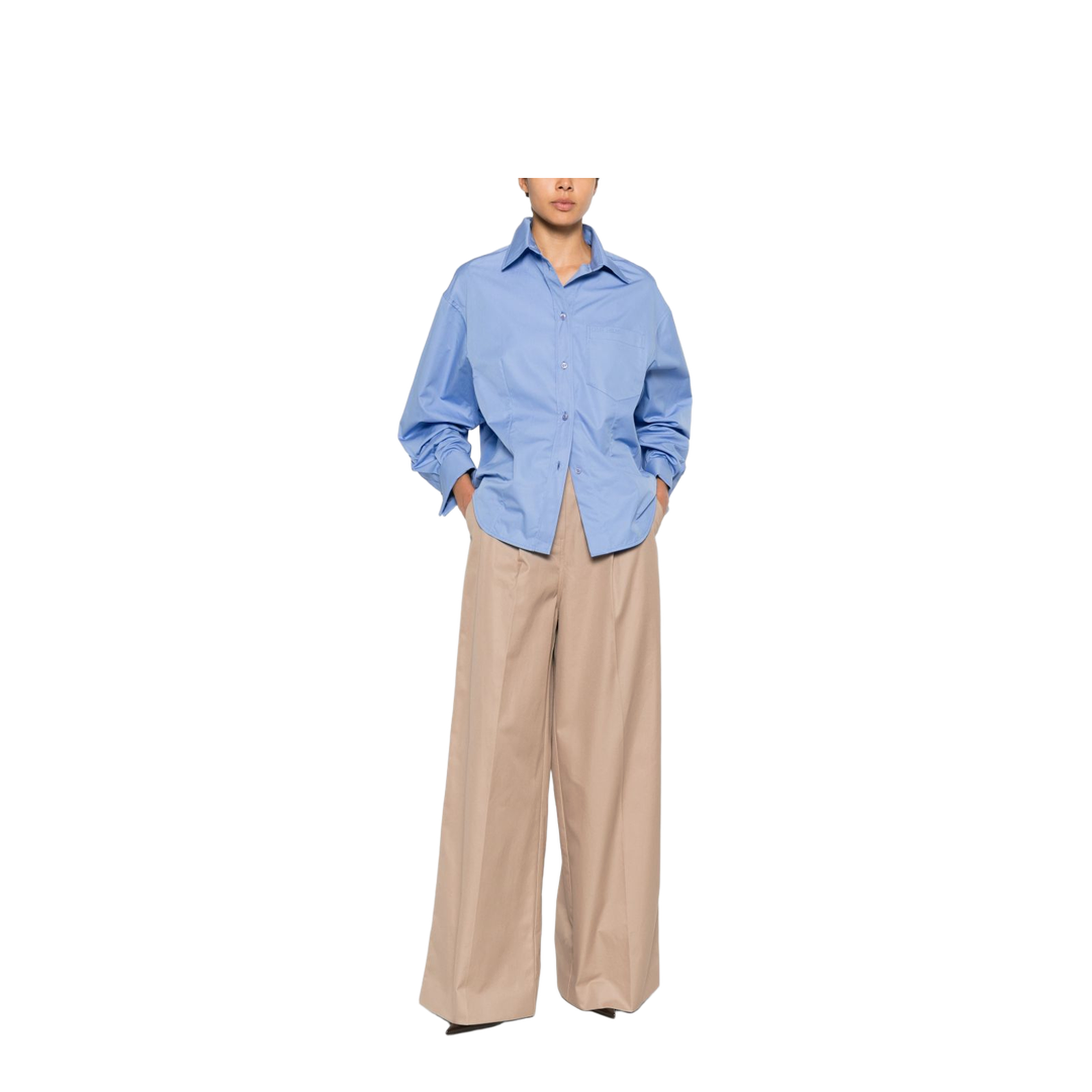 MAYFEYR - Balenciaga - Trousers Beige - 872311TKP079577