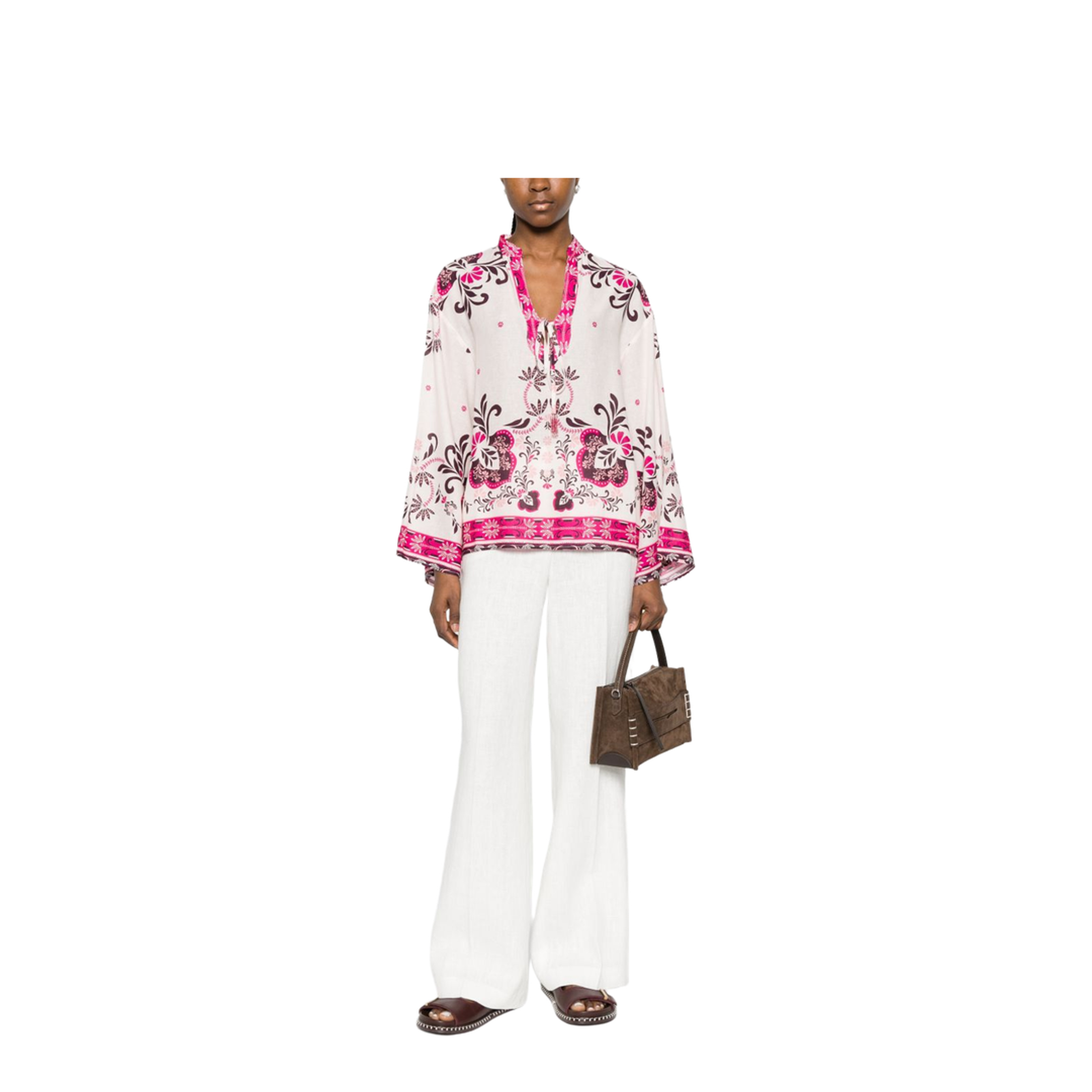 MAYFEYR - Via Masini 80 - Trousers Ivory - M976MJ618