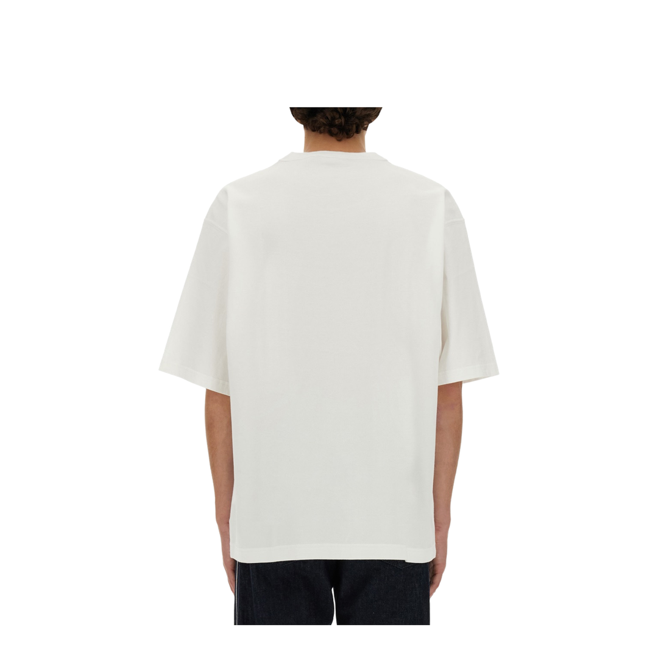 MAYFEYR - Dolce & Gabbana - T-Shirt With Logo - G8PB8TG7K5WW0800