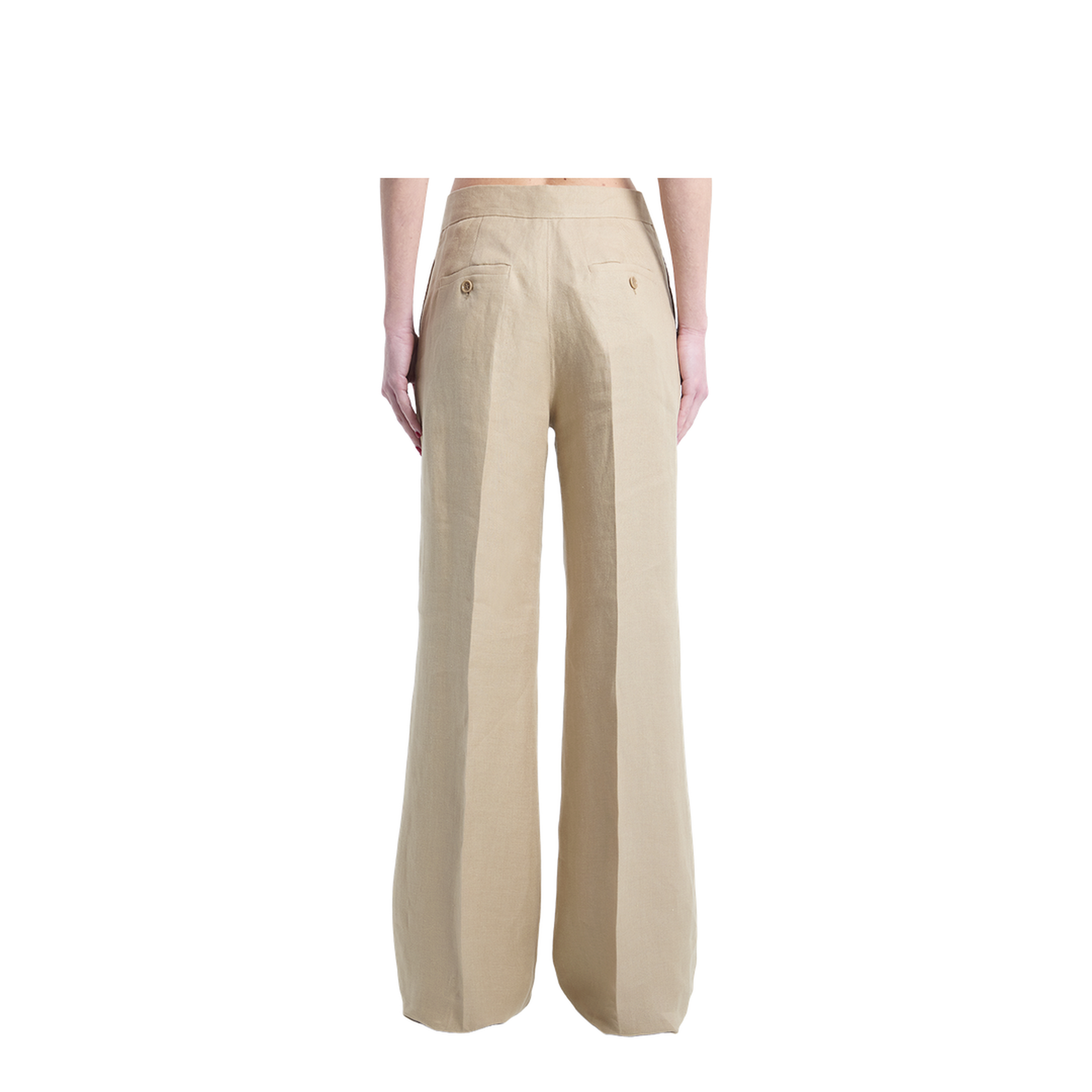 MAYFEYR - Max Mara - Big Pants In Linen Natté - 261113124360010710003