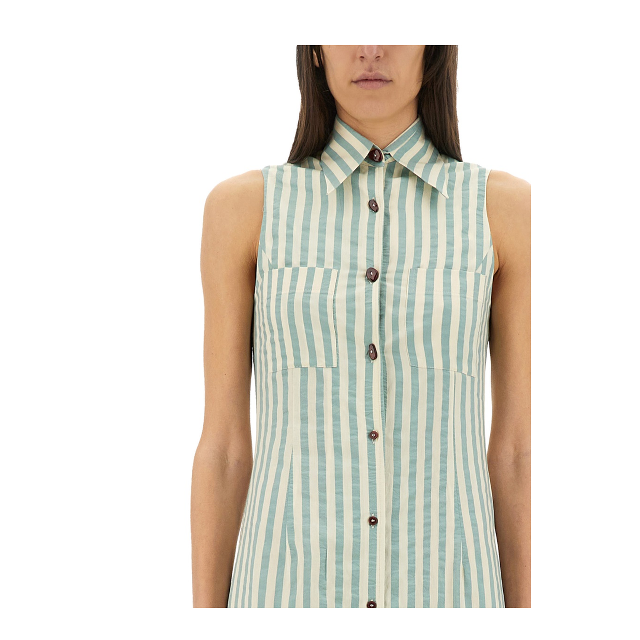 MAYFEYR - Alysi - Colorful Stripes Chemisier Dress - 105367P5239SV
