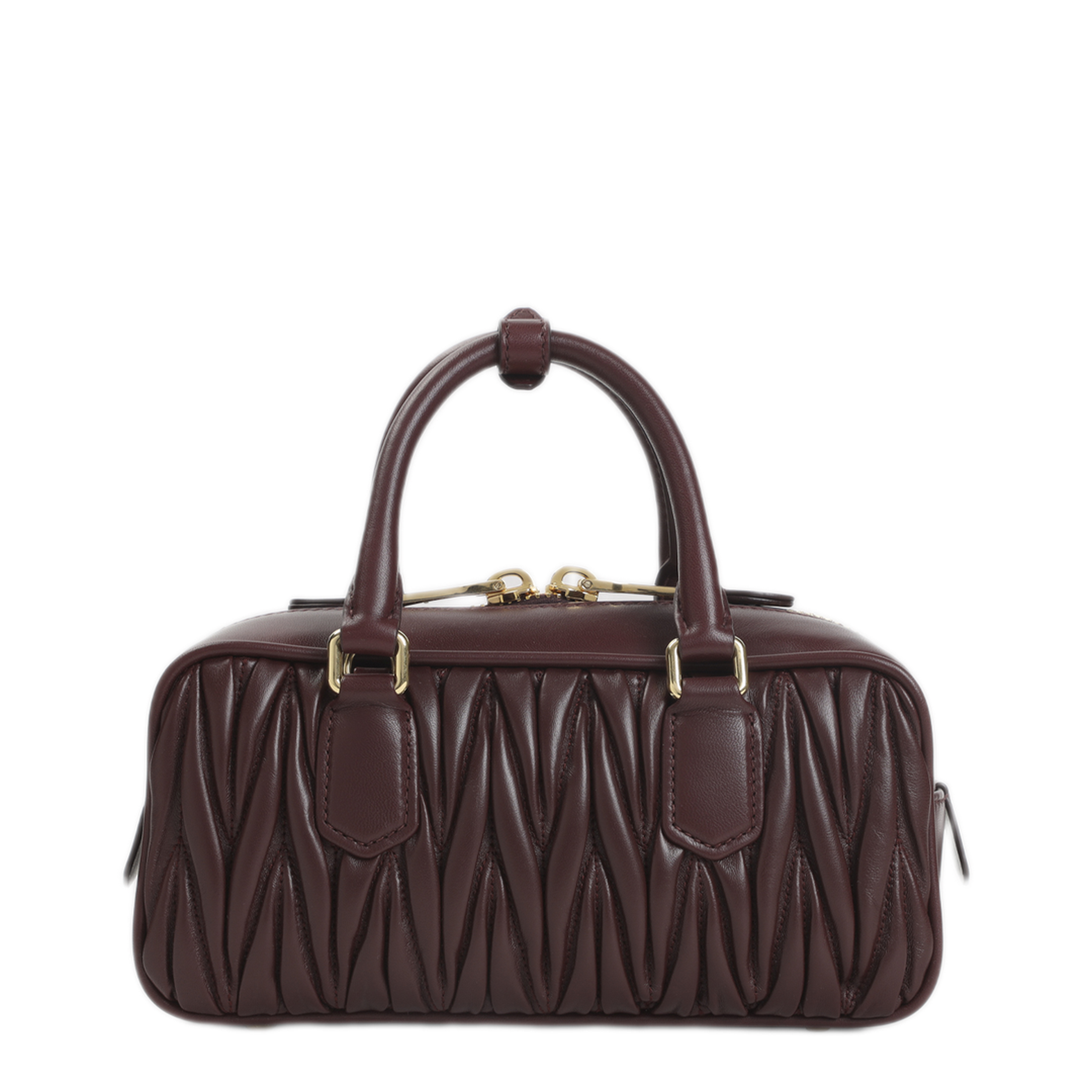 MAYFEYR - Miu Miu - Lamb Leather Handbag - 5BB142VOONAN88F0007