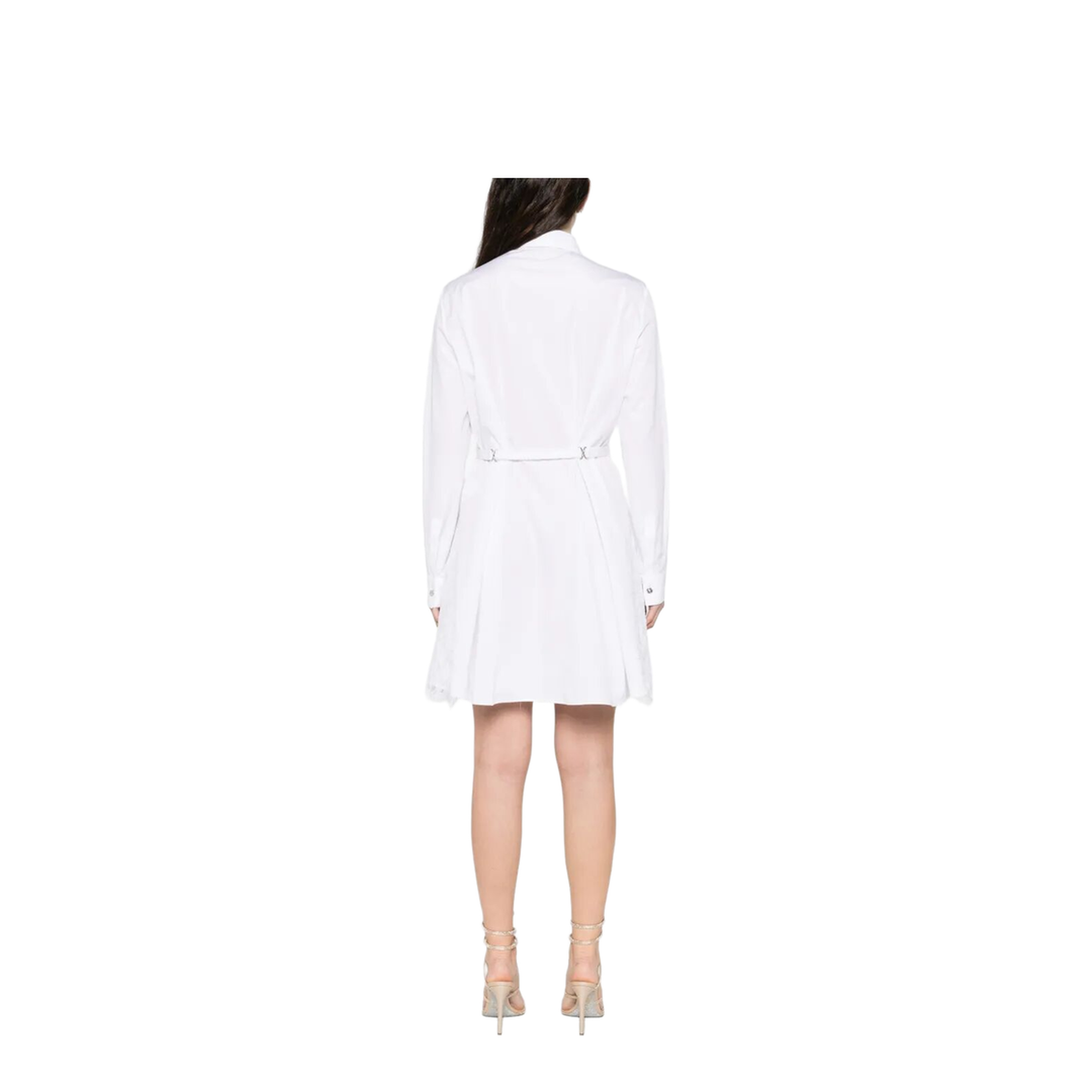 MAYFEYR - Versace - Belted Cotton Shirt Dress - 10226201A13878