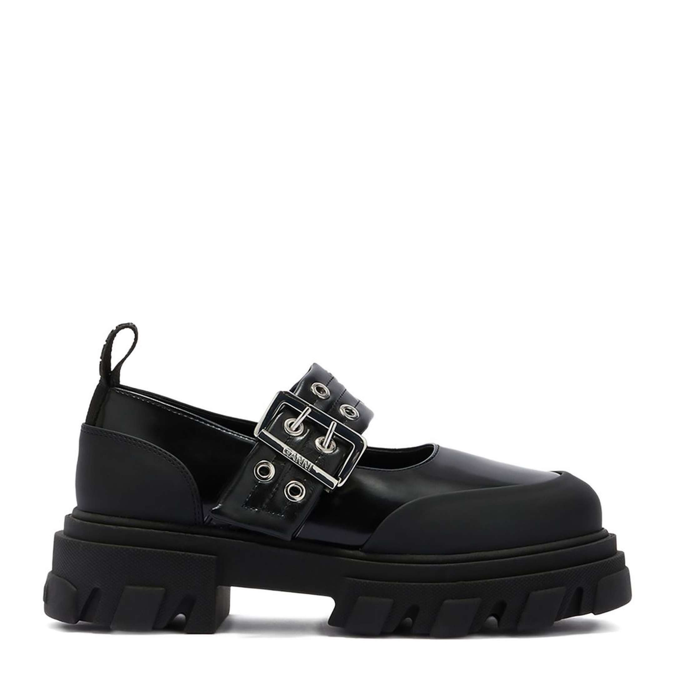 Ballerina with Logo Buckle