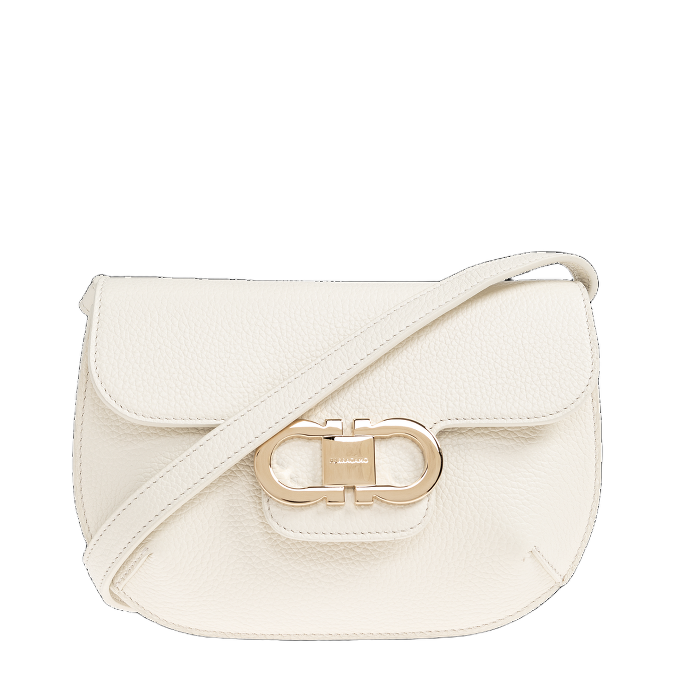 Leather shoulder bag