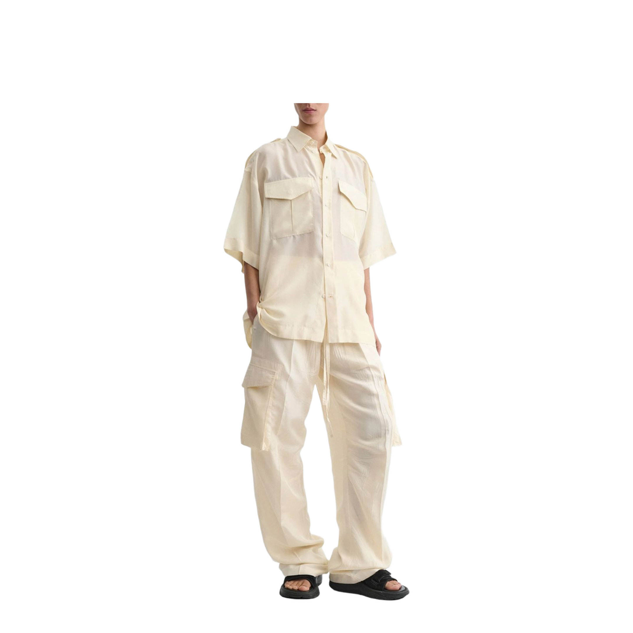 MAYFEYR - Phoebe Philo - Trousers Beige - DP111SE3515102VA