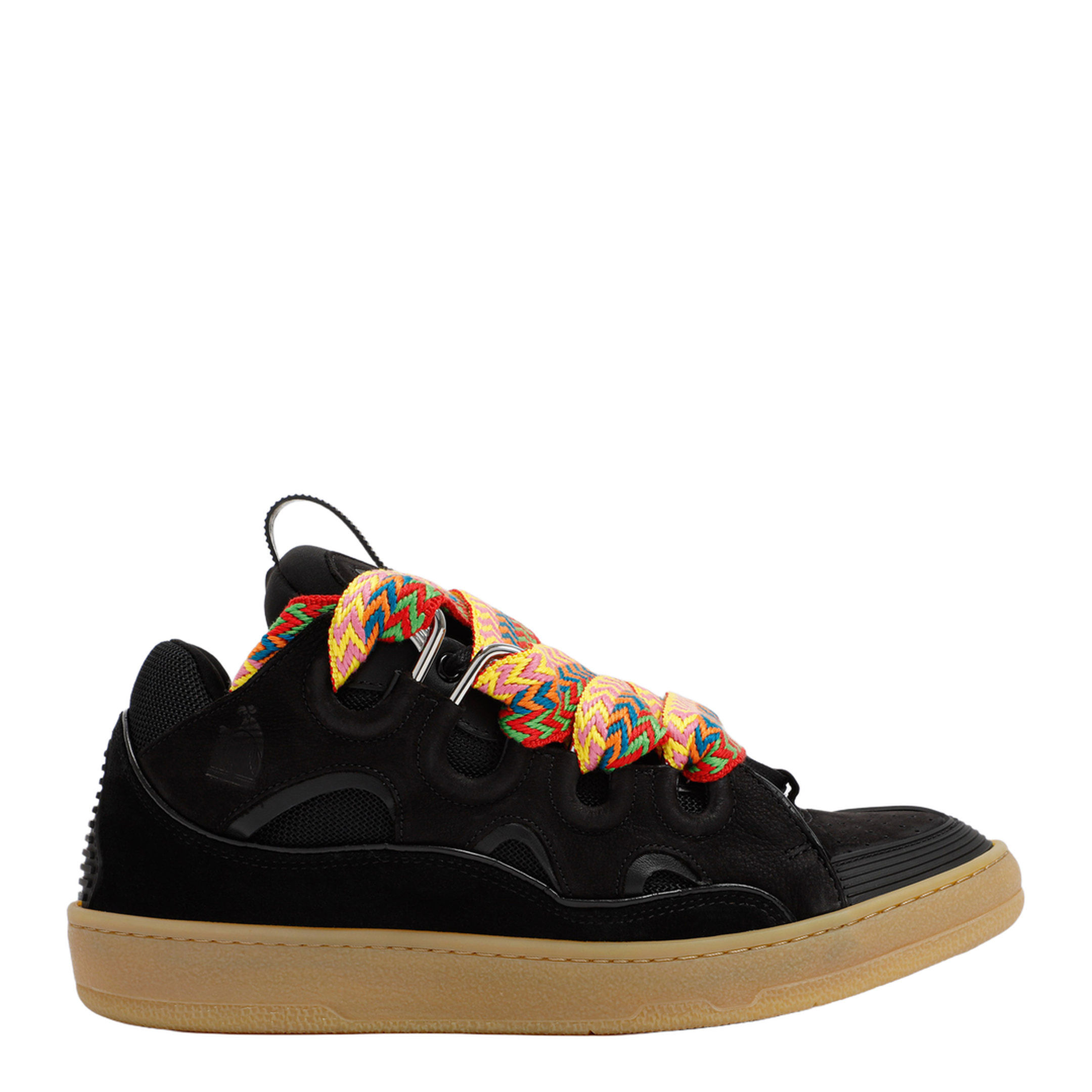 MAYFEYR - Lanvin - Leather Curb Sneakers - FUSKDK12DRA3P26