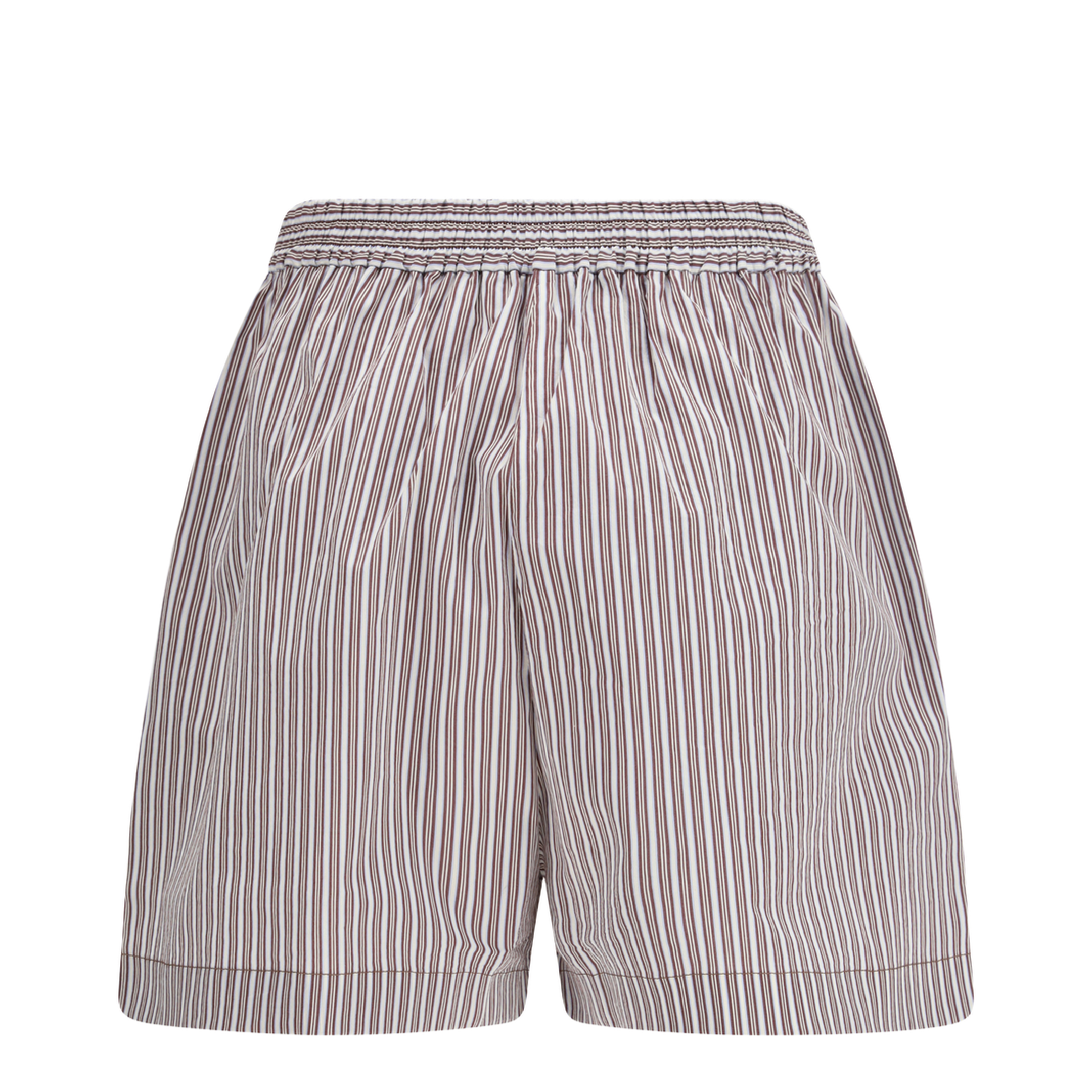 MAYFEYR - Brunello Cucinelli - Striped Silk Shorts - MH746DB699