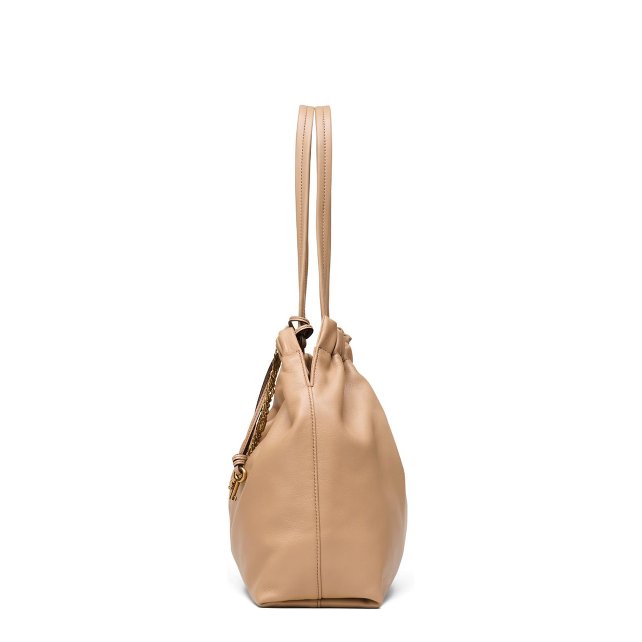 The Cristina Nappa Leather Tote - Beech