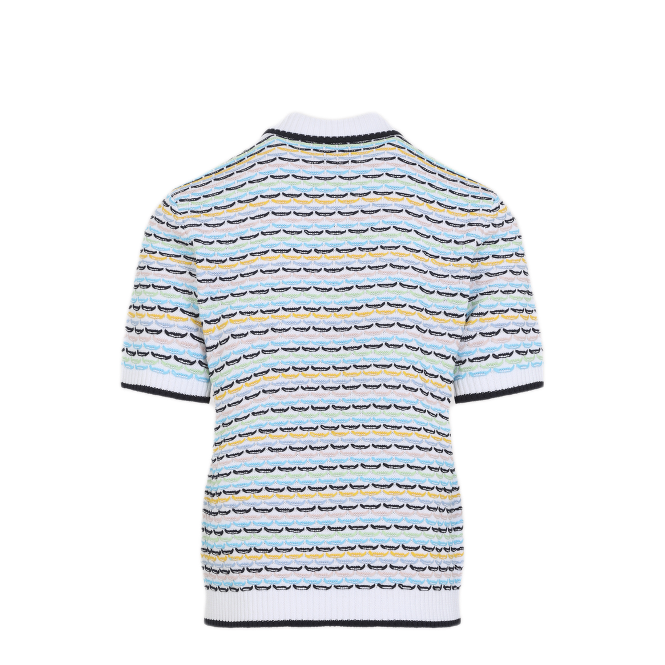 MAYFEYR - Casablanca - Knitted Polo - MPF26KW126001MULTI