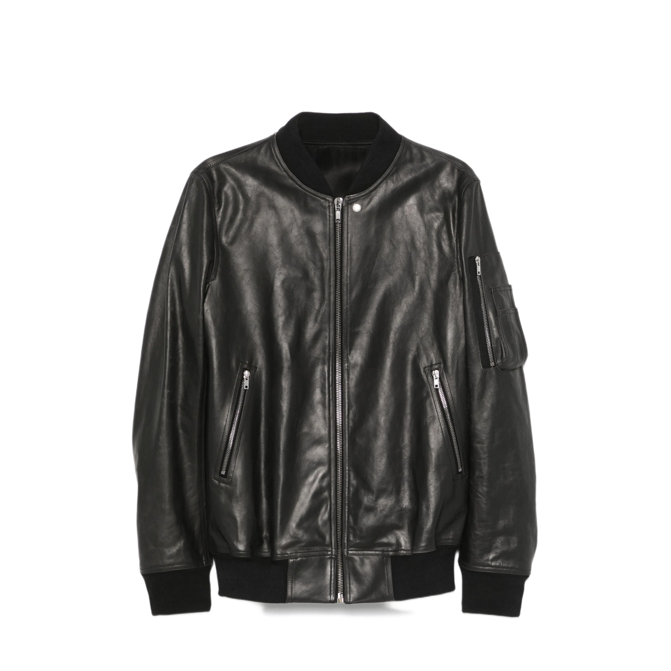 MAYFEYR - Rick Owens - Classic Flight Leather Jacket - RU01E5778LTP09