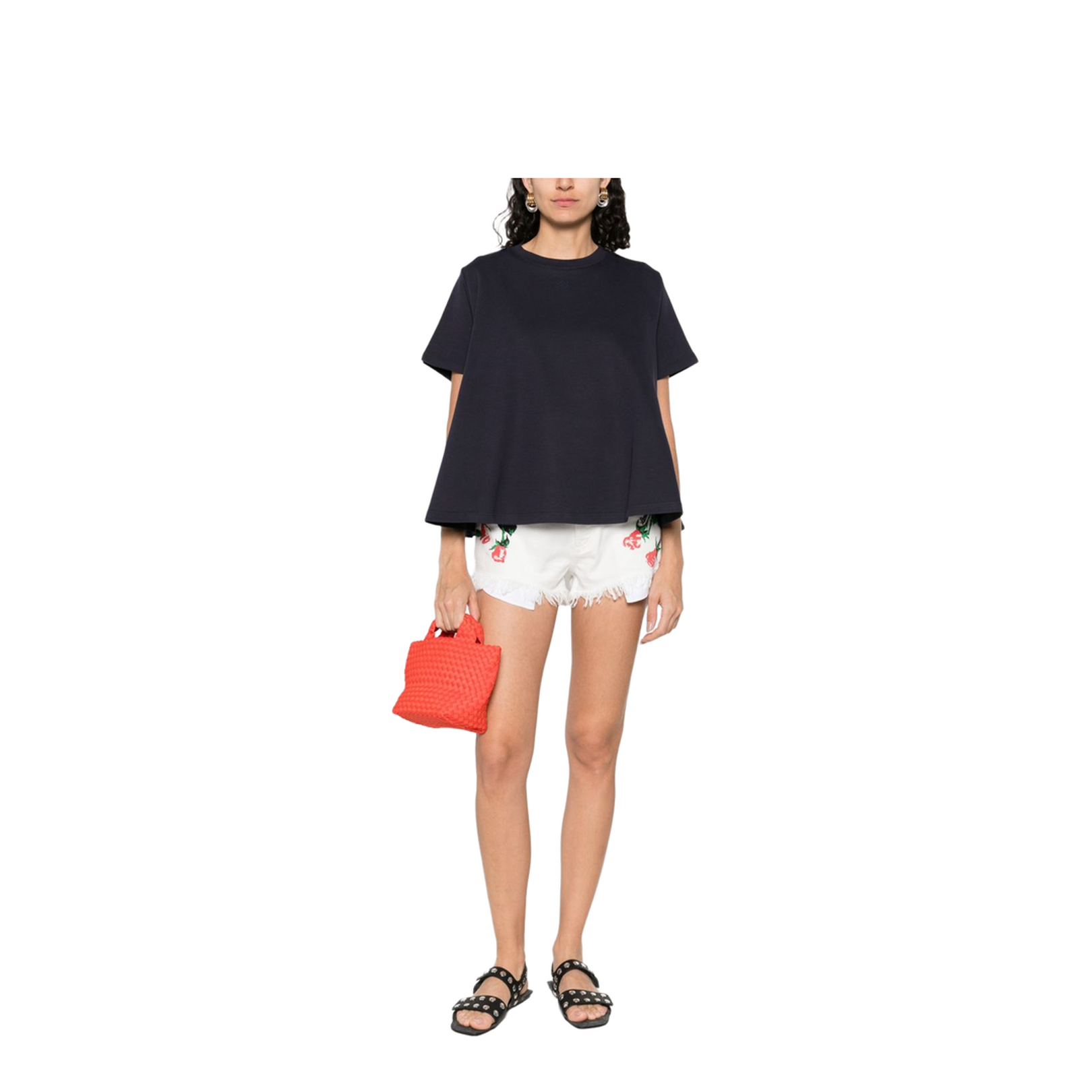Trapeze Top in Cotton Blend