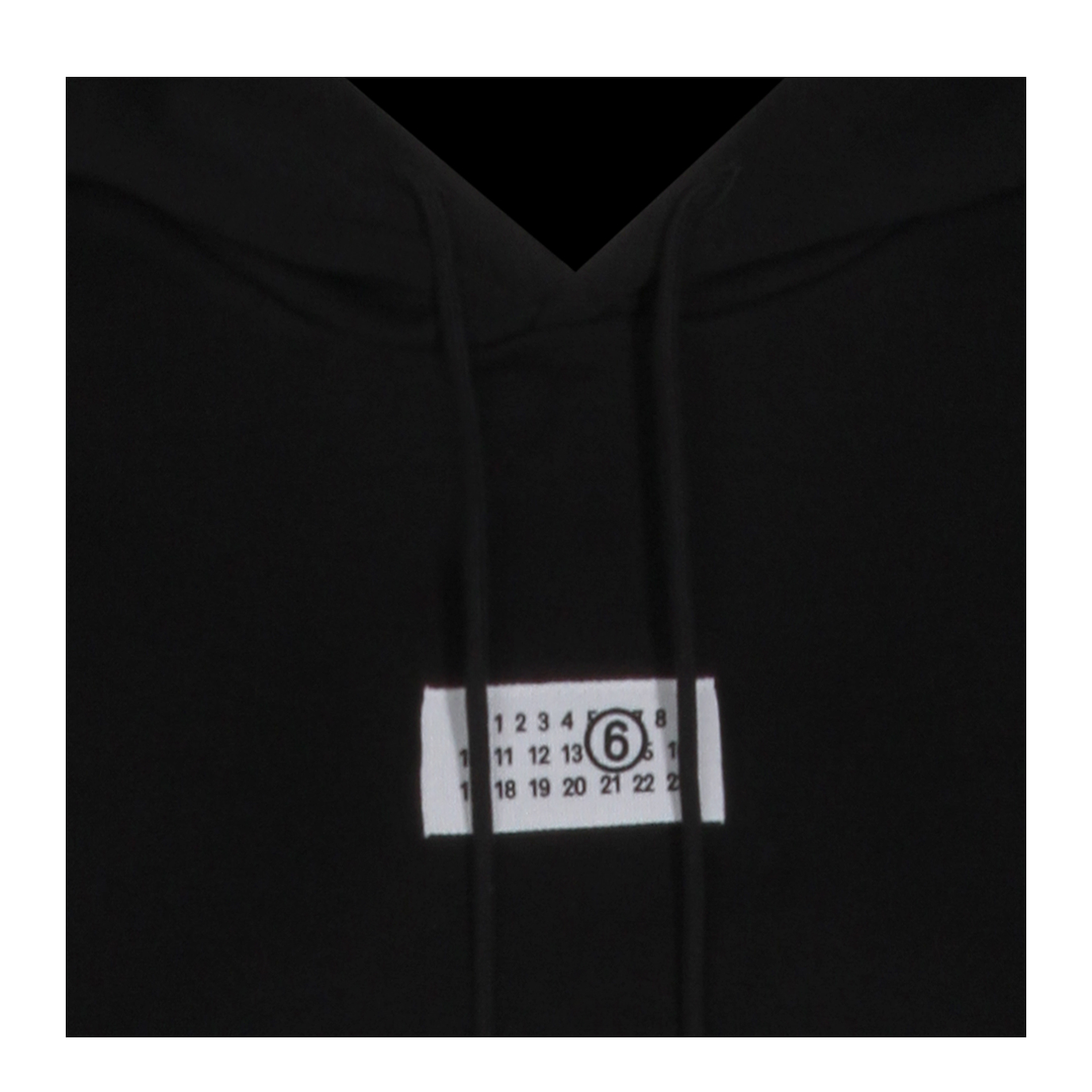 Black Cotton Hoodie