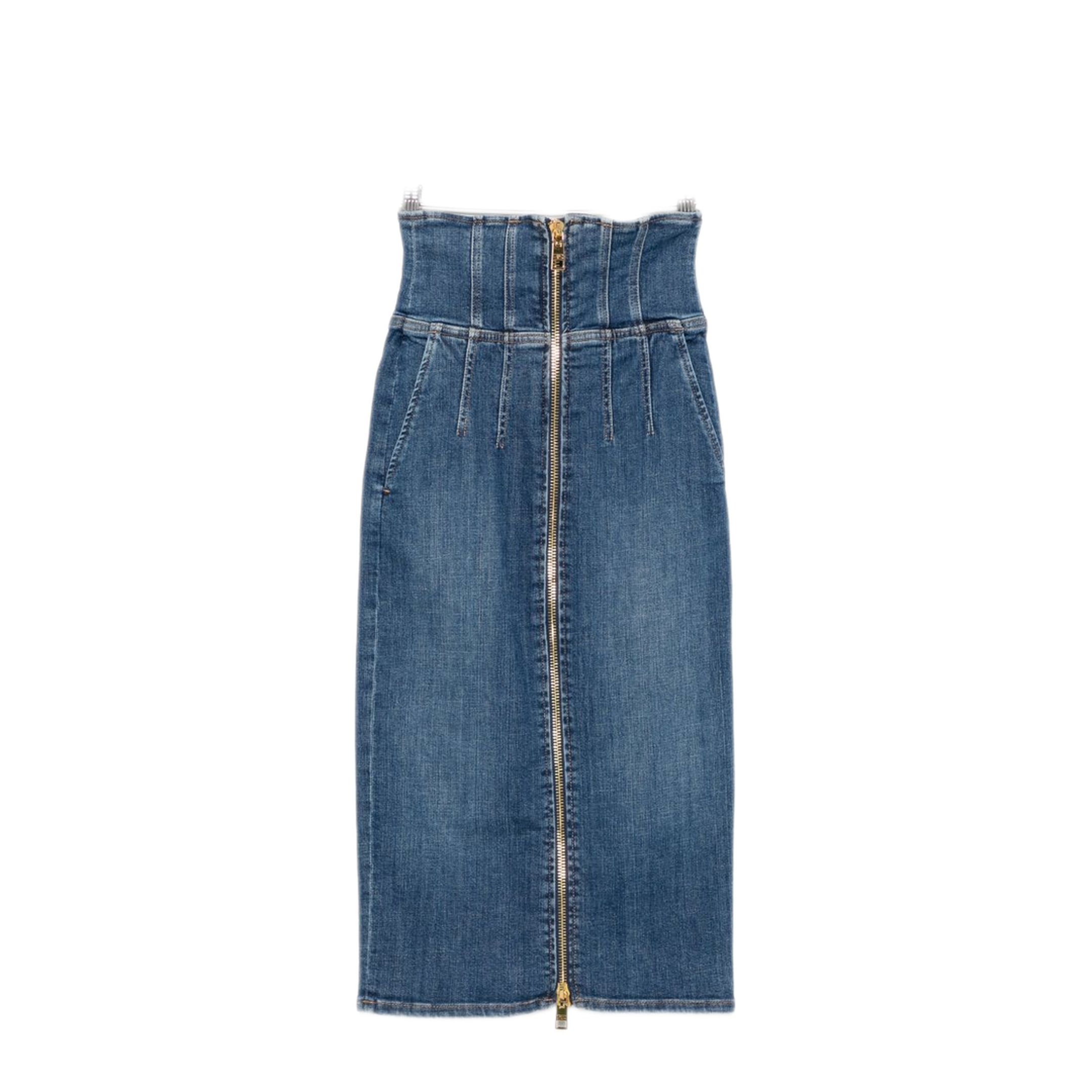 MAYFEYR - Elisabetta Franchi - Skirts Navy - GJ01N66E2139