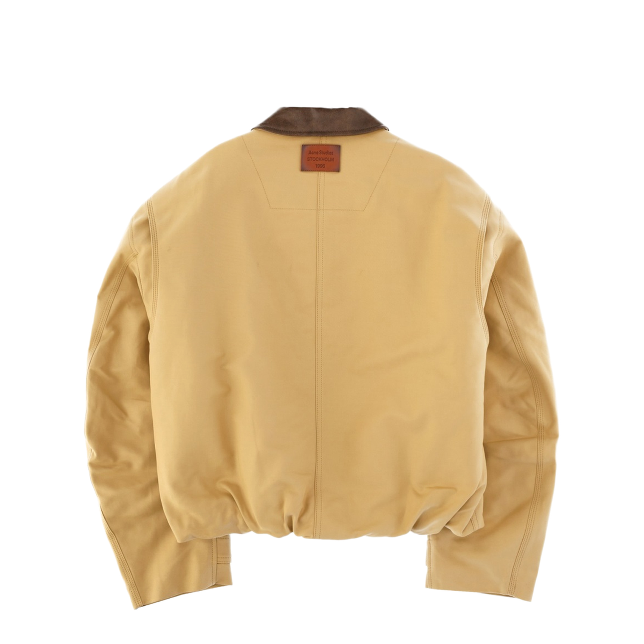 Jacket with Contrasting Collar