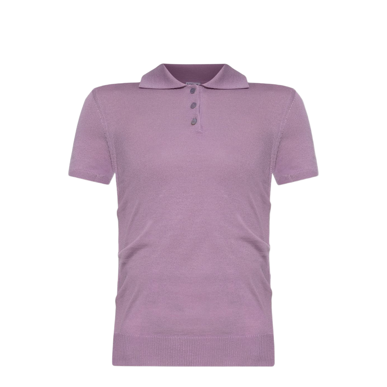 Short Sleeve Sweater in Cotton Blend White