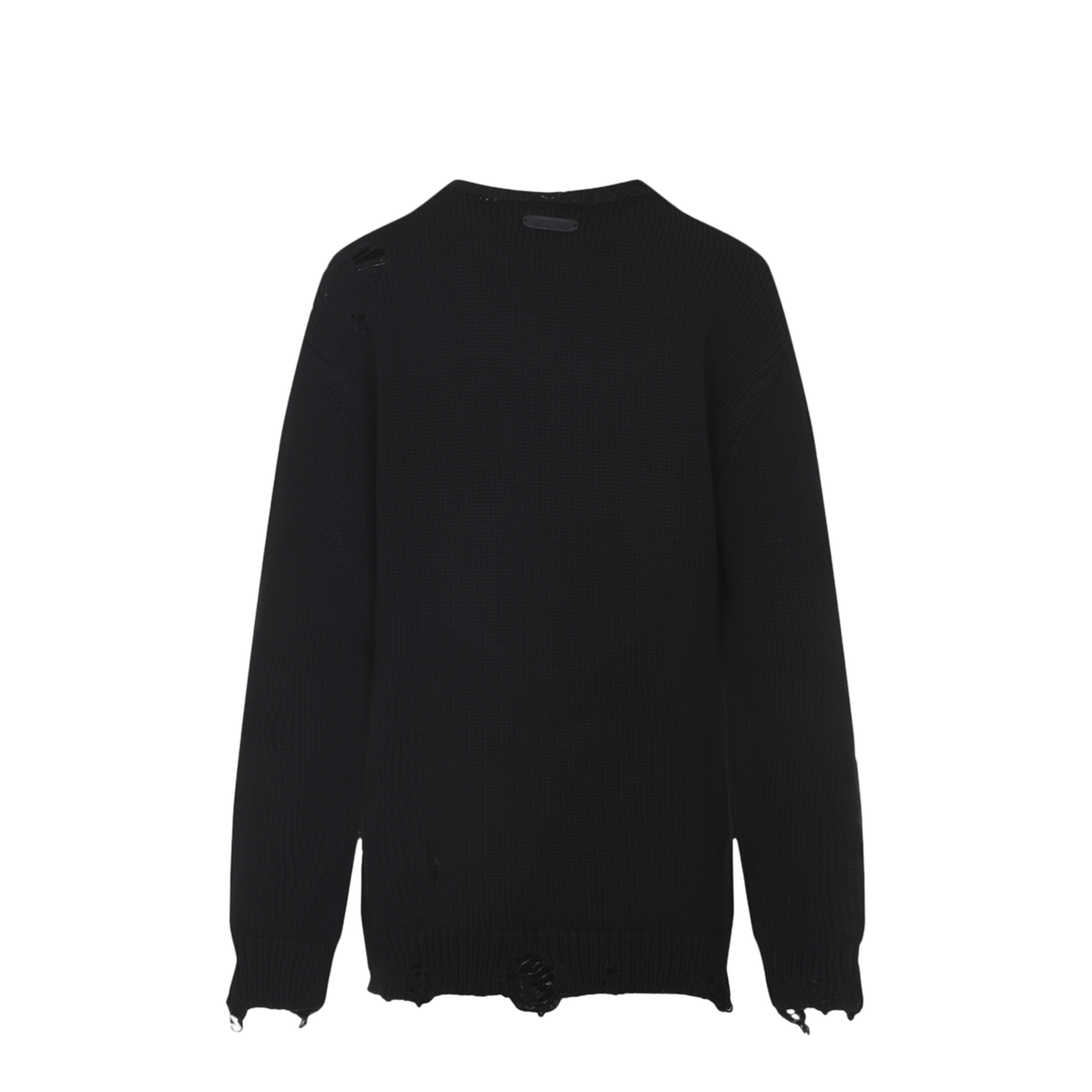 MAYFEYR - Moschino - Smile Cropped Sweater - 252D09225405