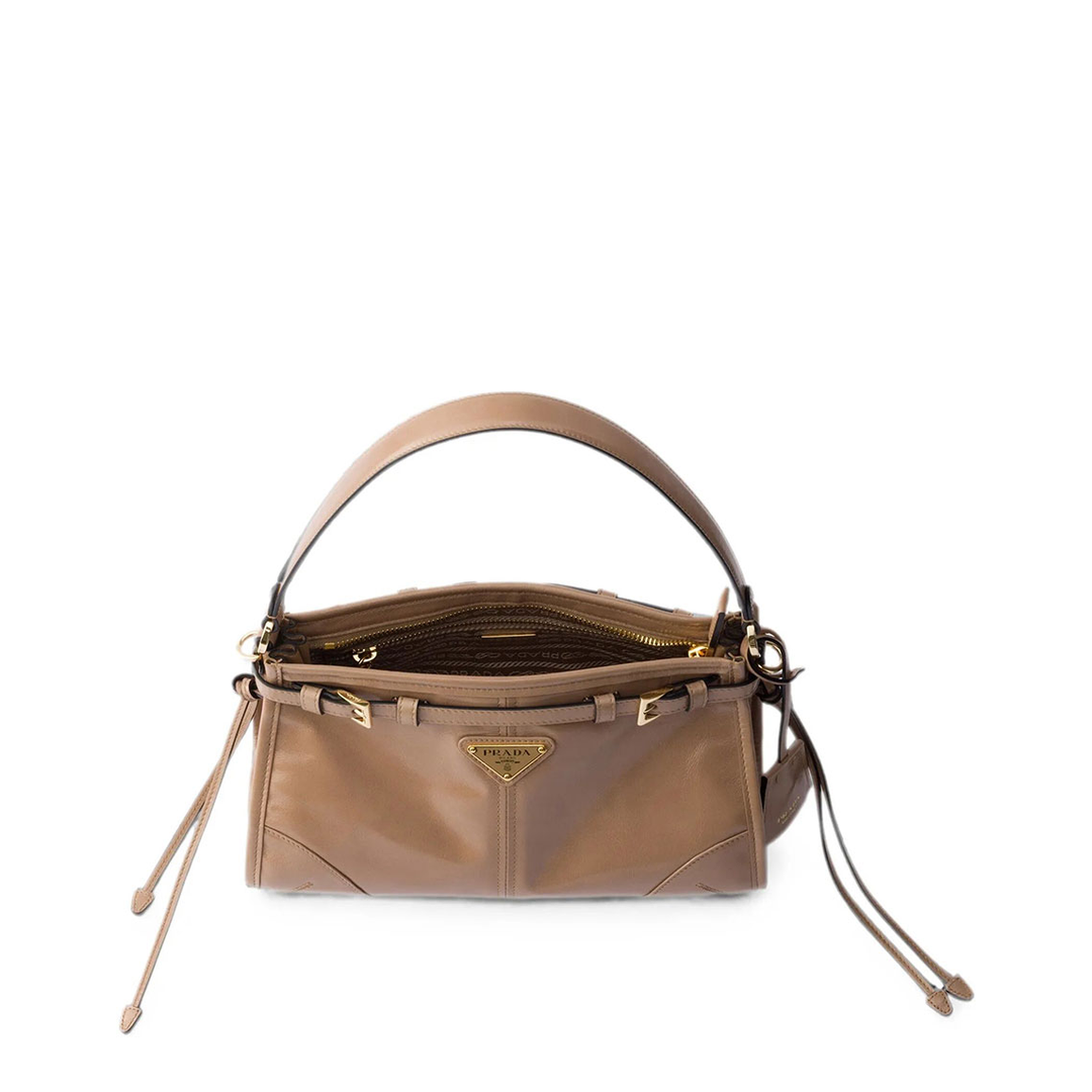 MAYFEYR - Prada - Bonnie Small Leather Handbag - 1BC297VOOM2CYRF0LT6