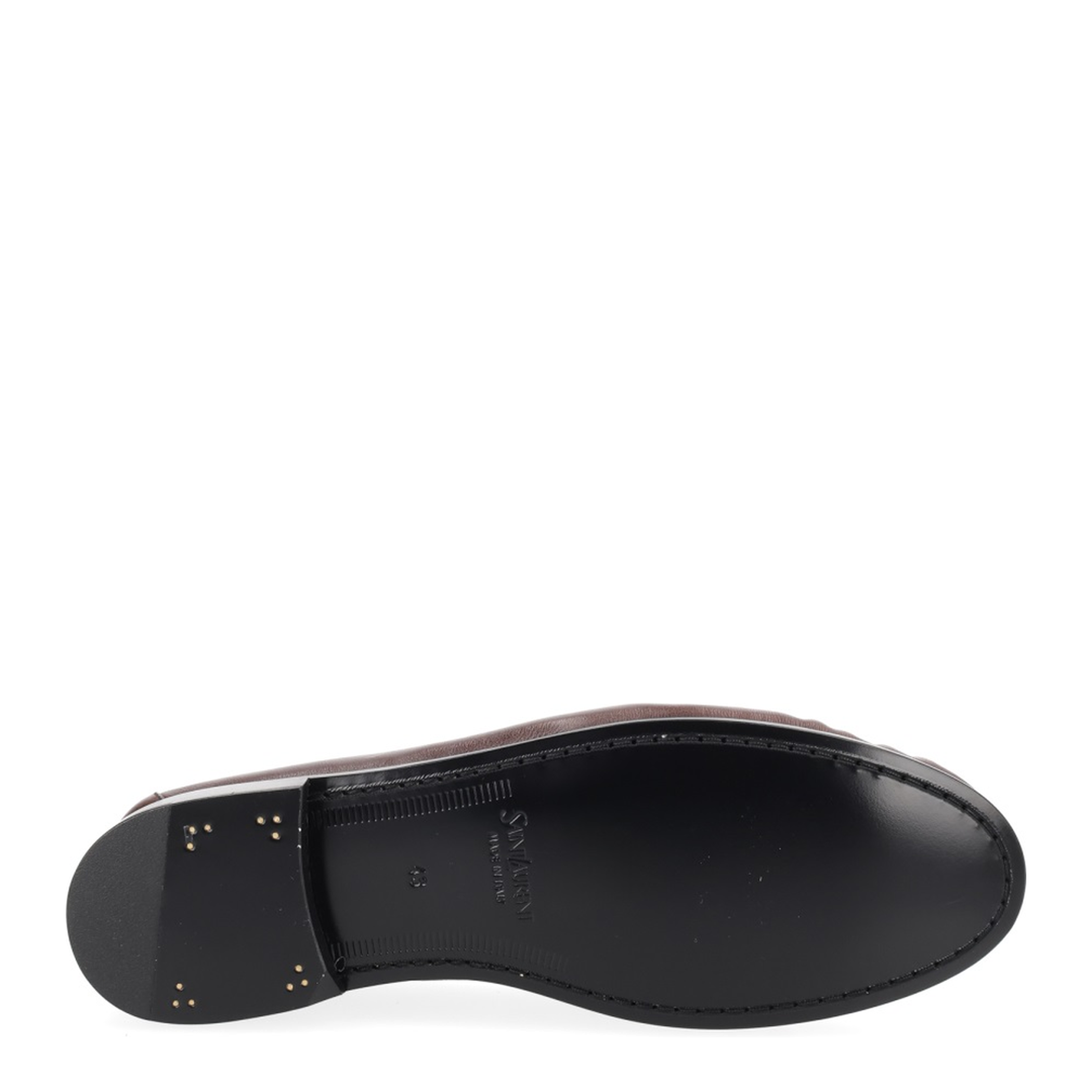 MAYFEYR - Saint Laurent - Loafer Supple In Matte Leather In Brown - 83947125VAA2128