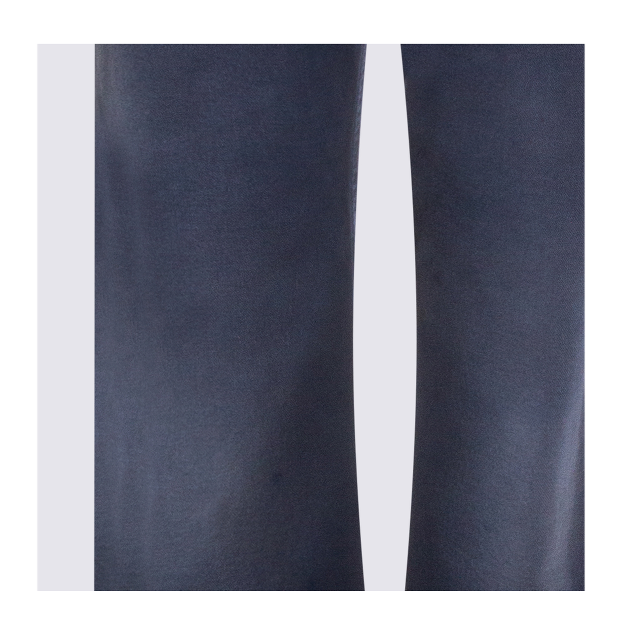 Curved Waist Pants in Navy/Dirty Dark