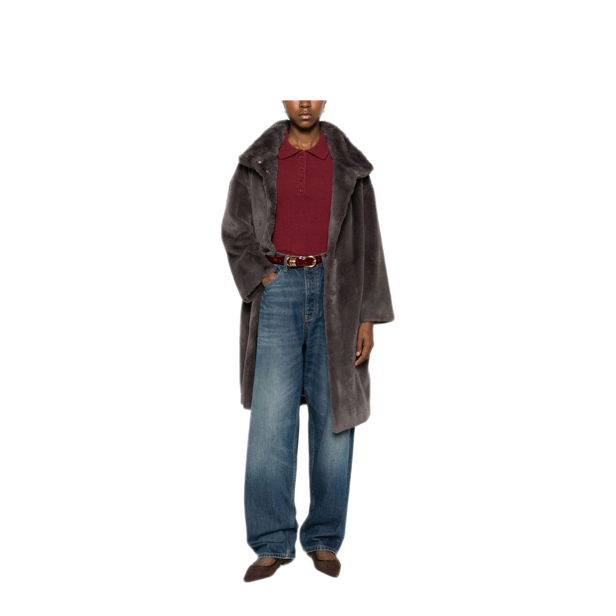 MAYFEYR - Herno - High-Neck Faux-Fur Coat - GC000491D124229480