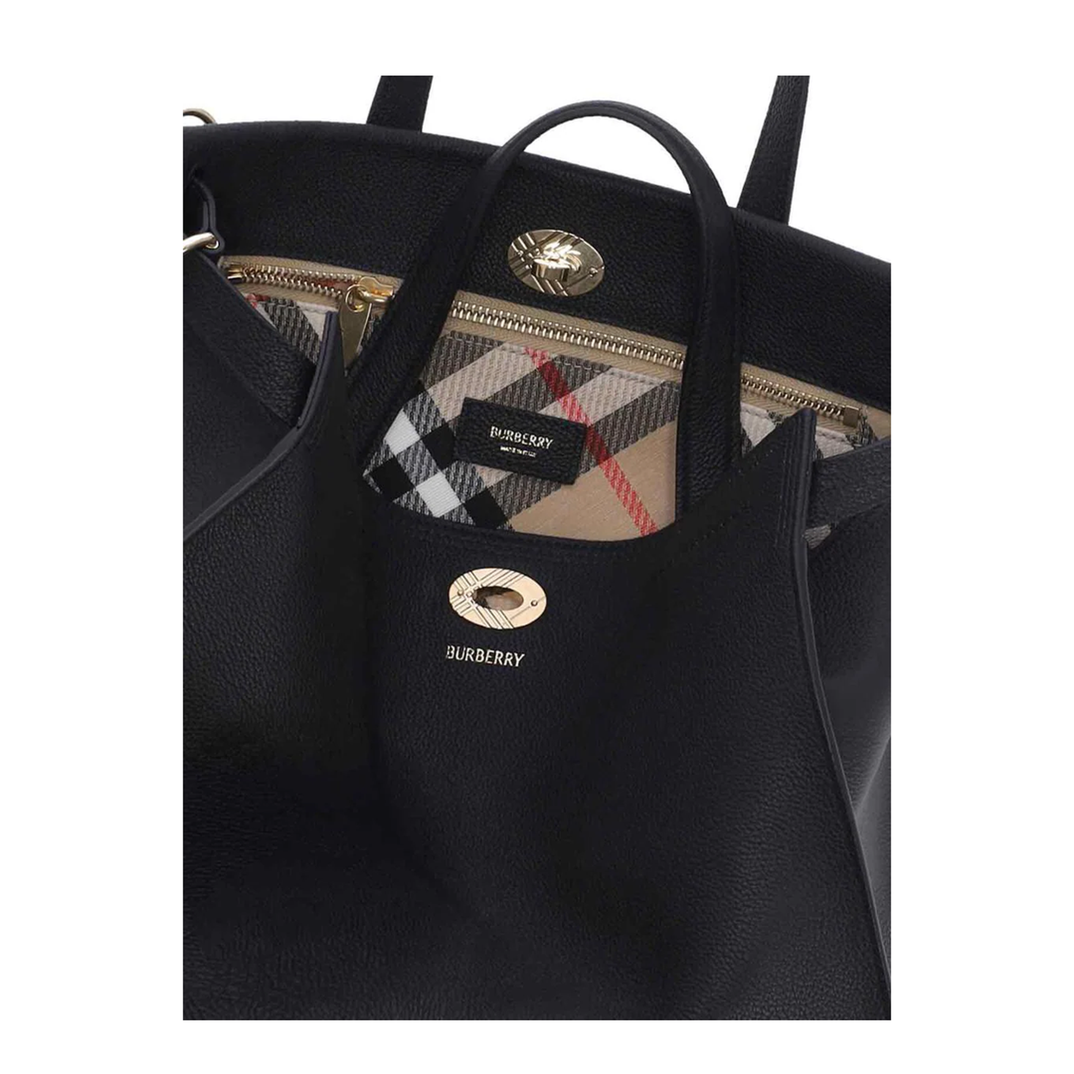 Black Leather Small Cotswolds Handbag