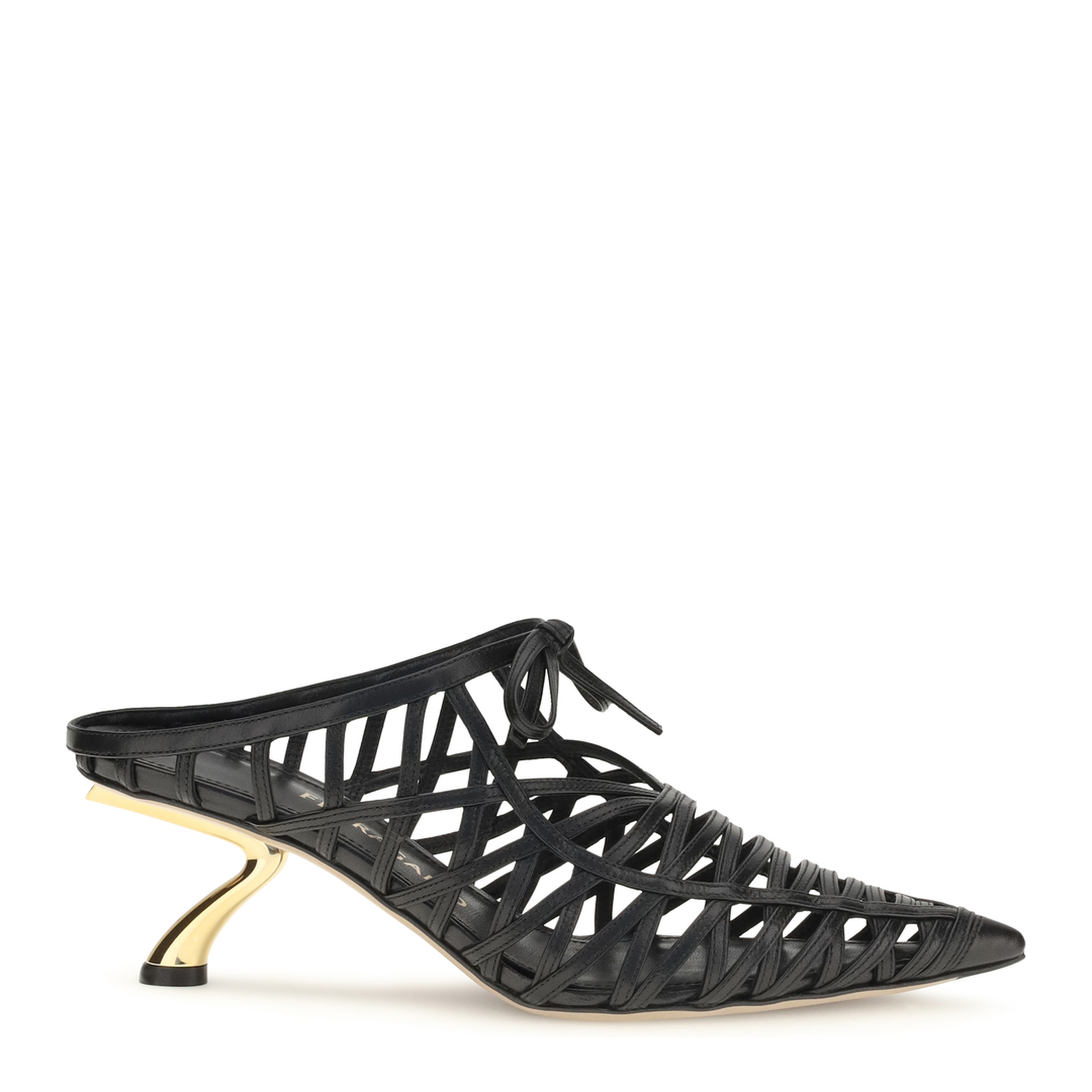 MAYFEYR - Ferragamo - S Sculpted Heel Mules - 792817
