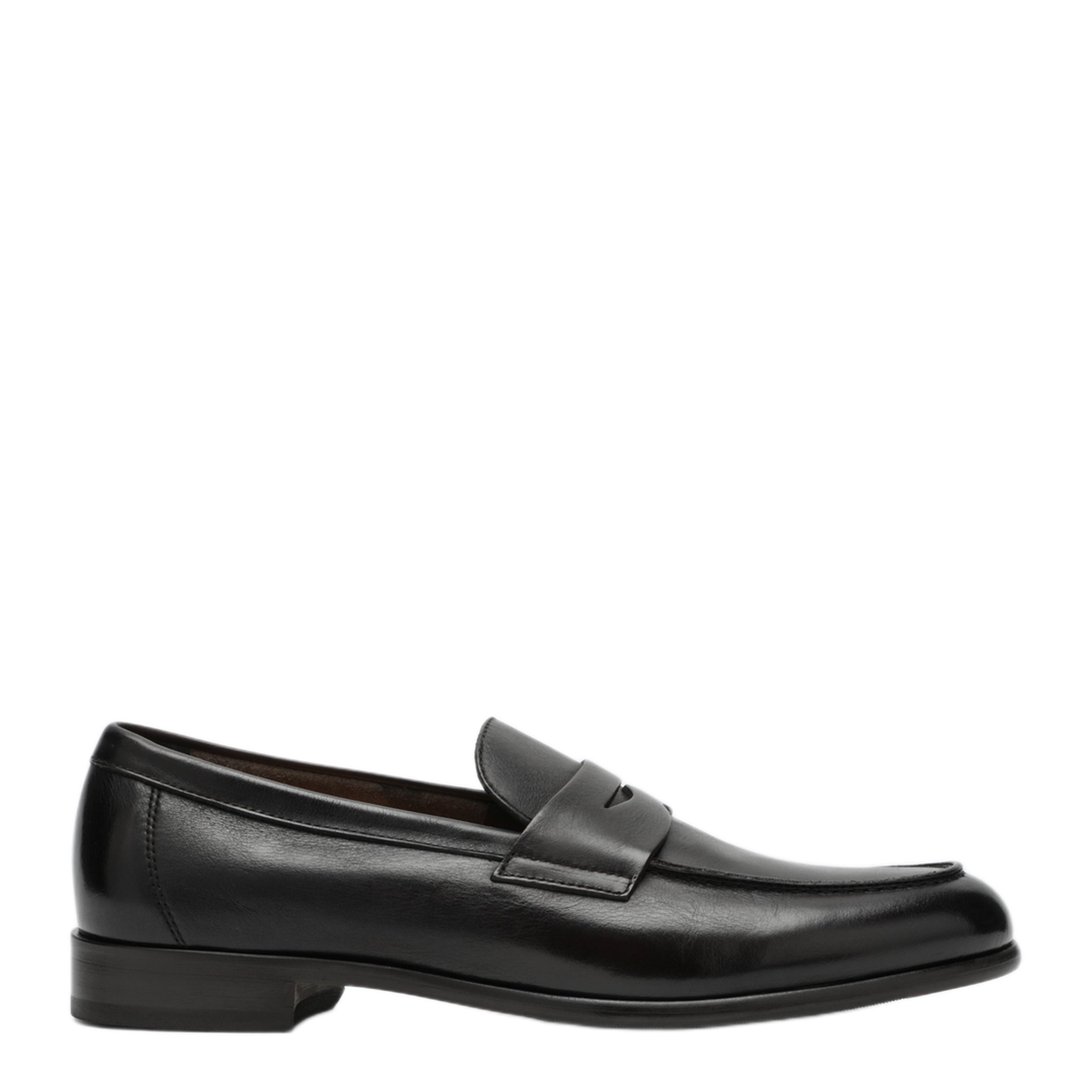 MAYFEYR - Doucal's - Brown Penny Loafer In Leather - DU3400STRAUY188TM00