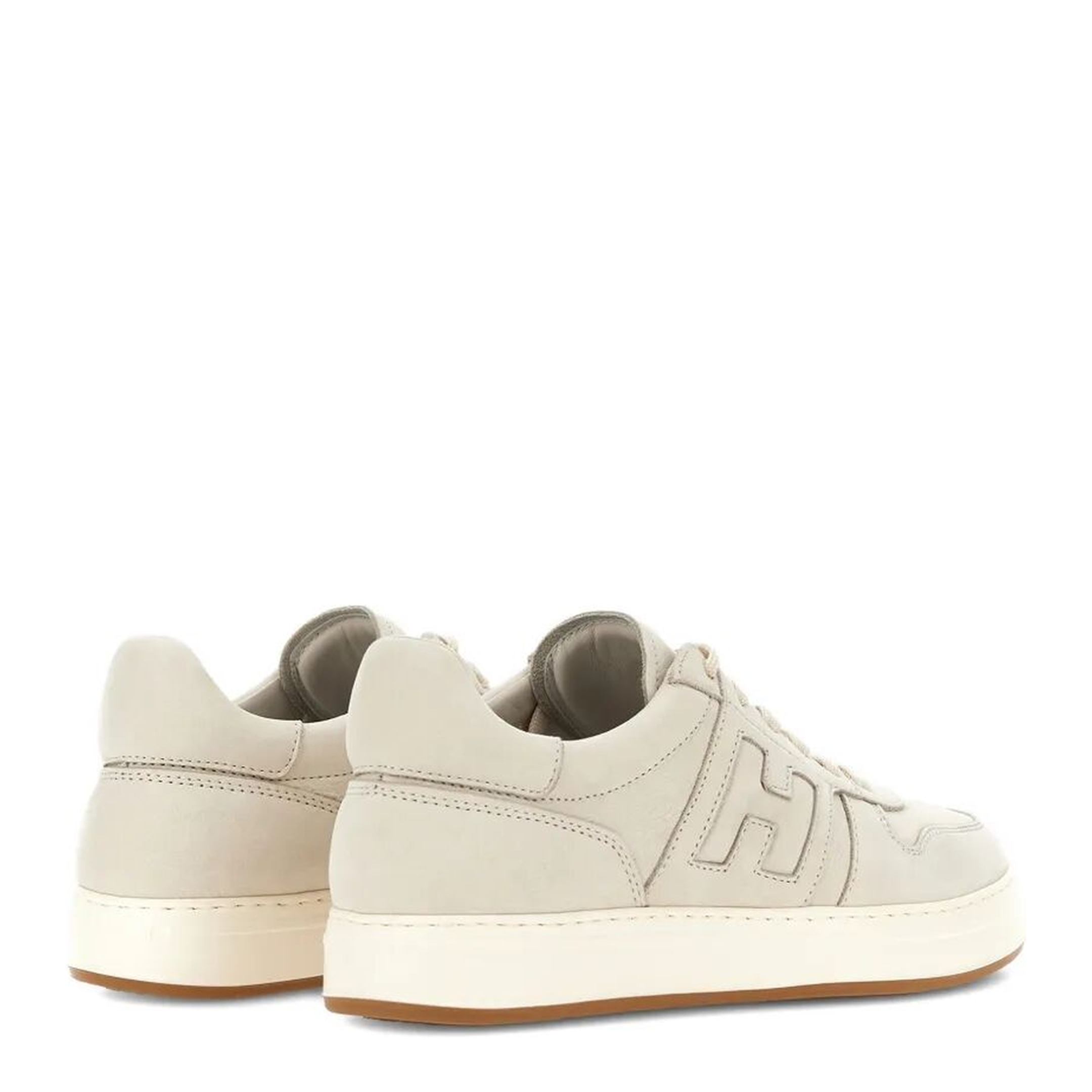 MAYFEYR - Hogan - H-Tv Nubuck Leather Sneakers - HXM6680FZ006RN