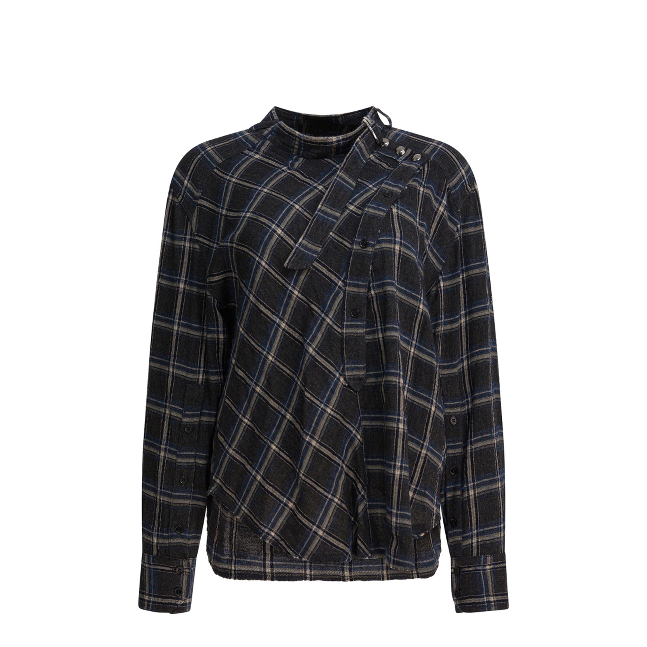 MAYFEYR - Isabel Marant - "Gerla-Gd" Blouse - 25HHT0741FAC4J01I30BU