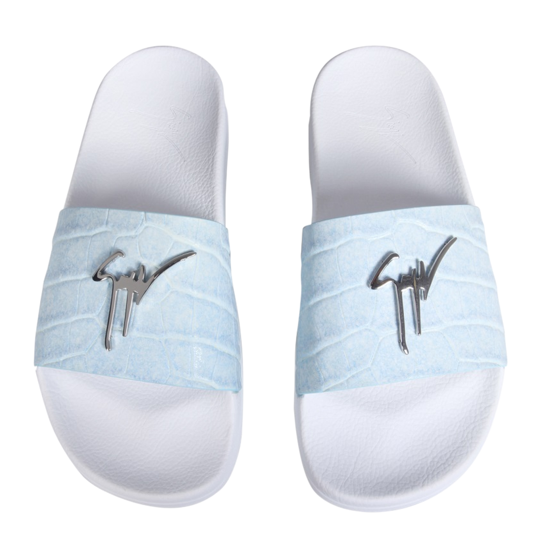 Slide Sandals with Logo