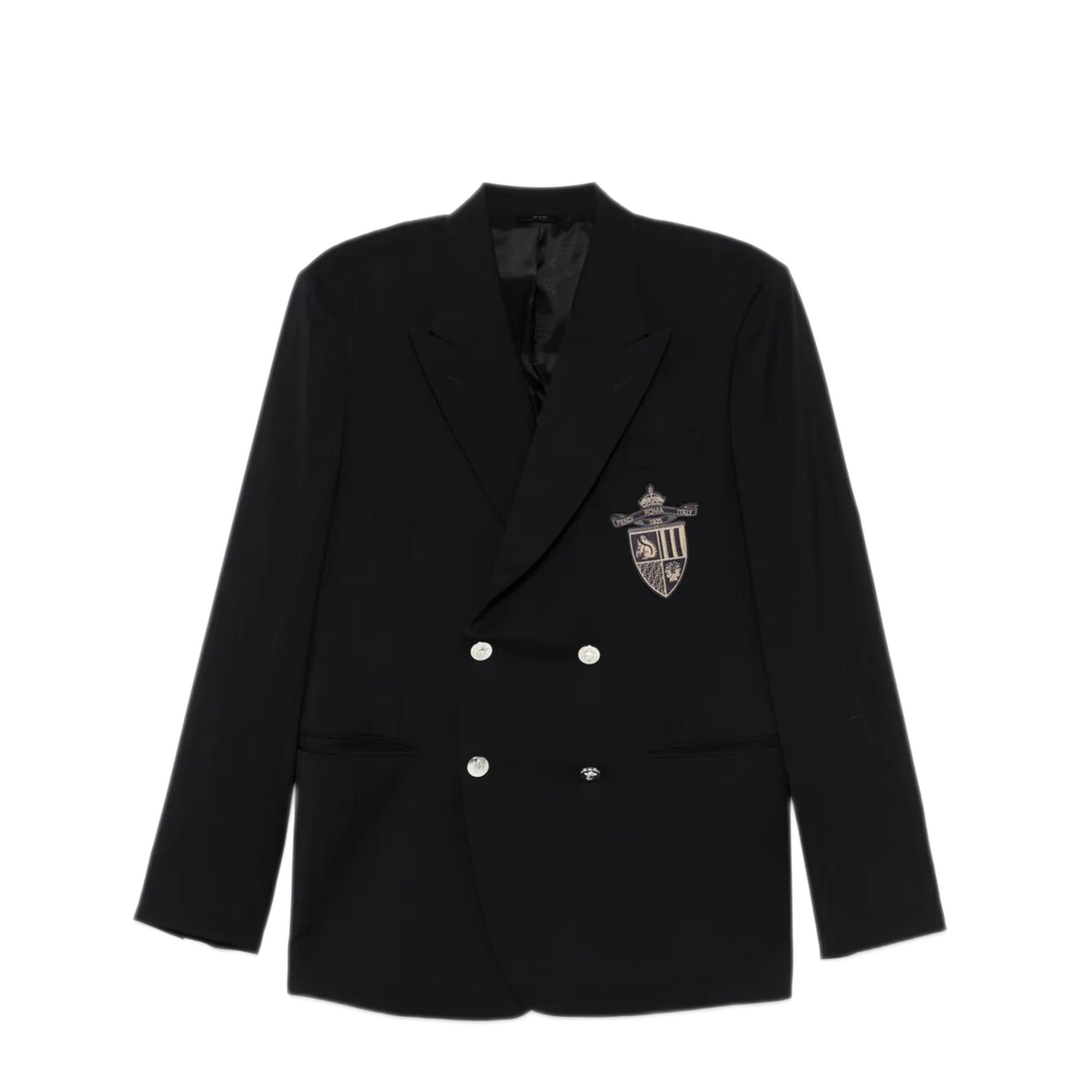 MAYFEYR - Fendi - Straight-Cut Double Breasted Wool Jacket - FJ0709AU6G