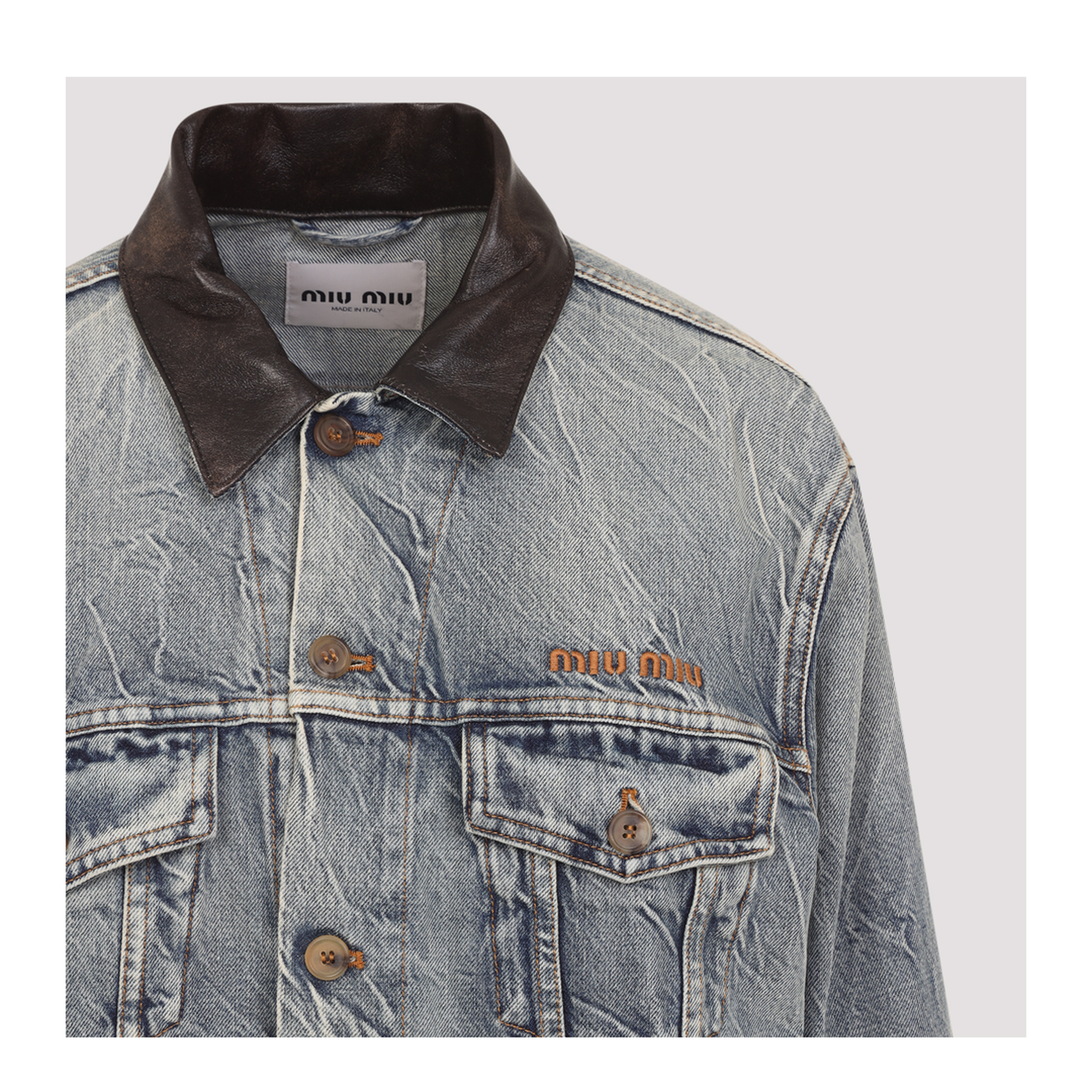 MAYFEYR - Miu Miu - Denim Jacket - GWB273SOOO175SF0076