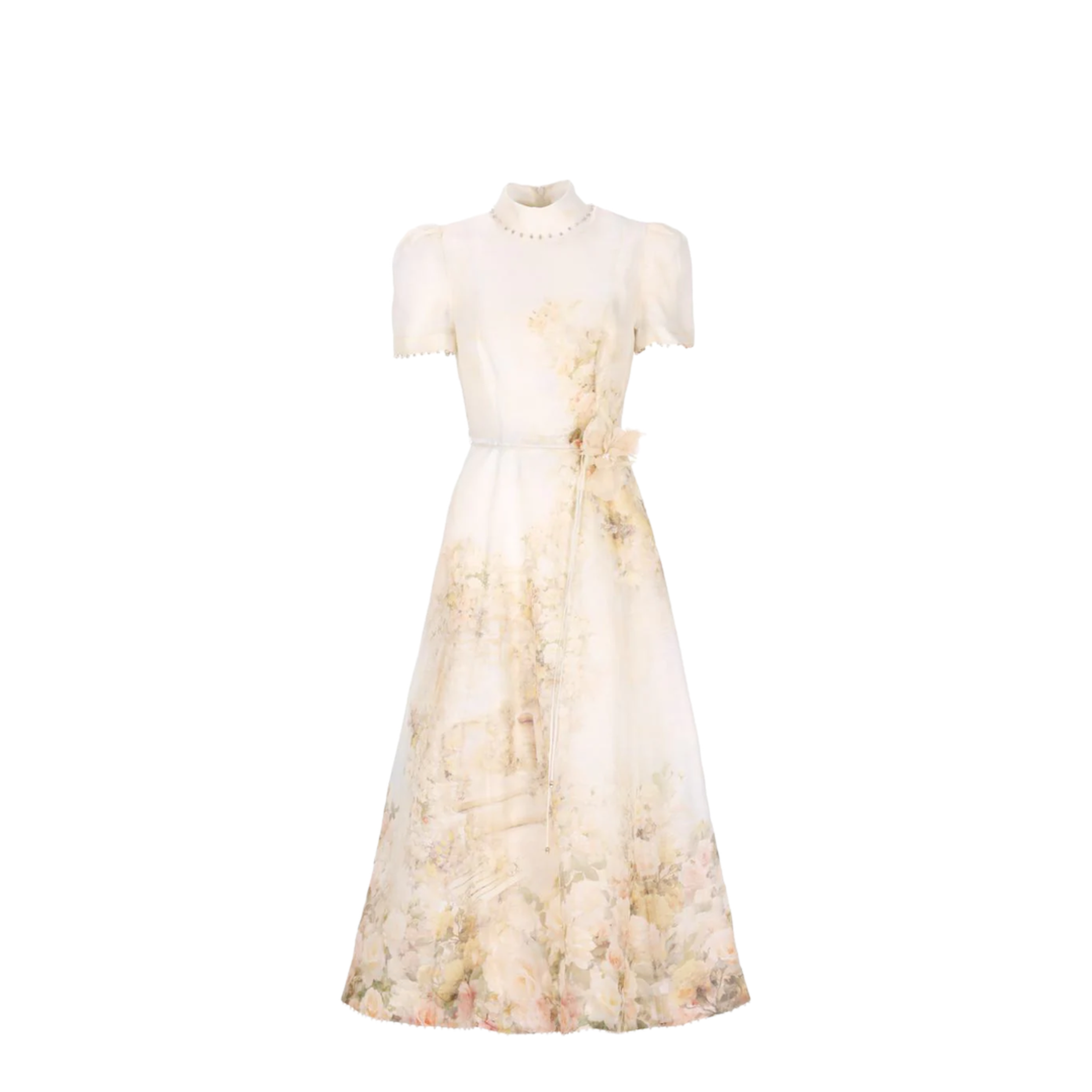 Net Sustain Matchmaker Tiered Floral-Print Dress